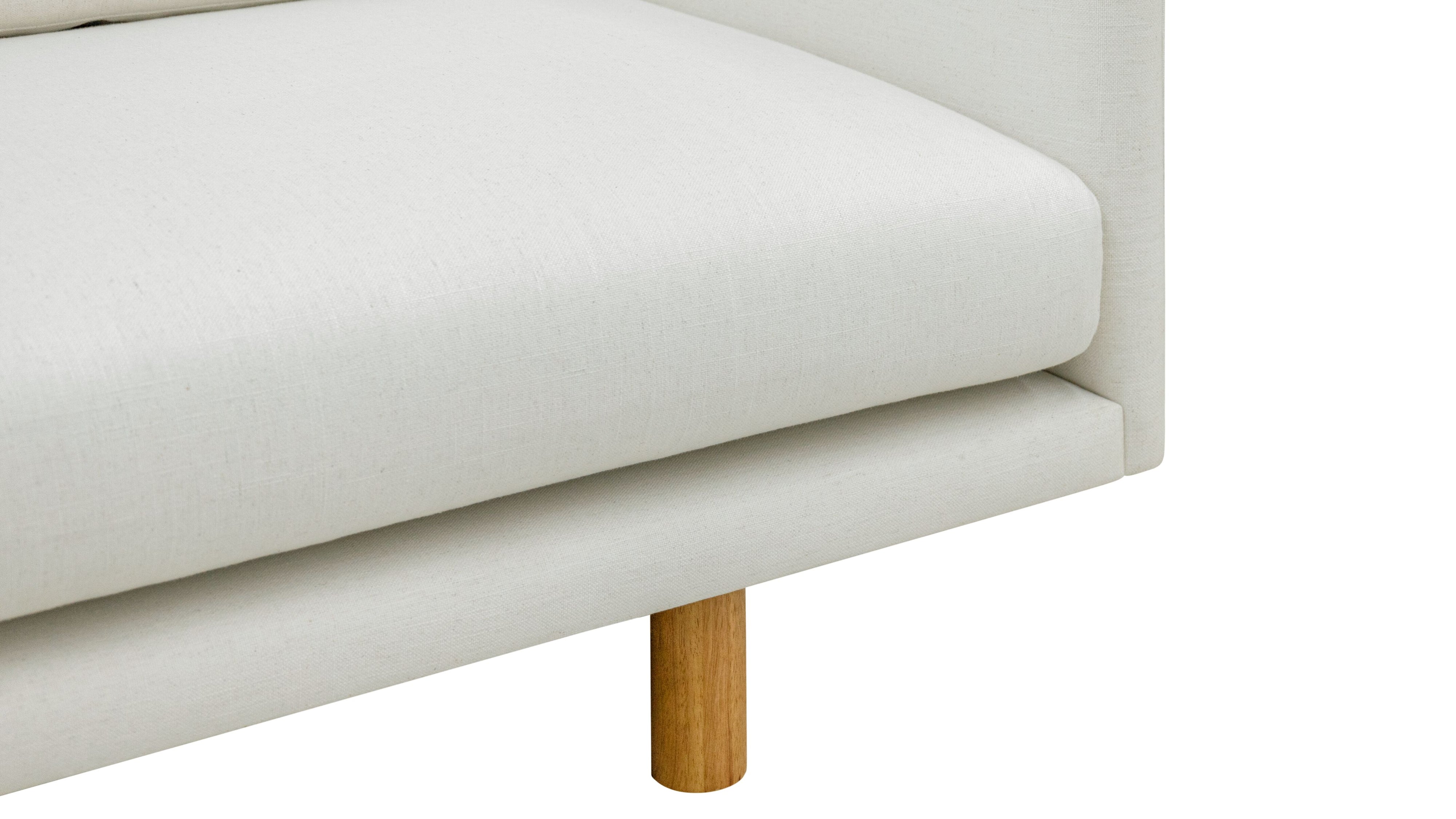 Just Right Sofa, 2.5 Seater, Turtledove