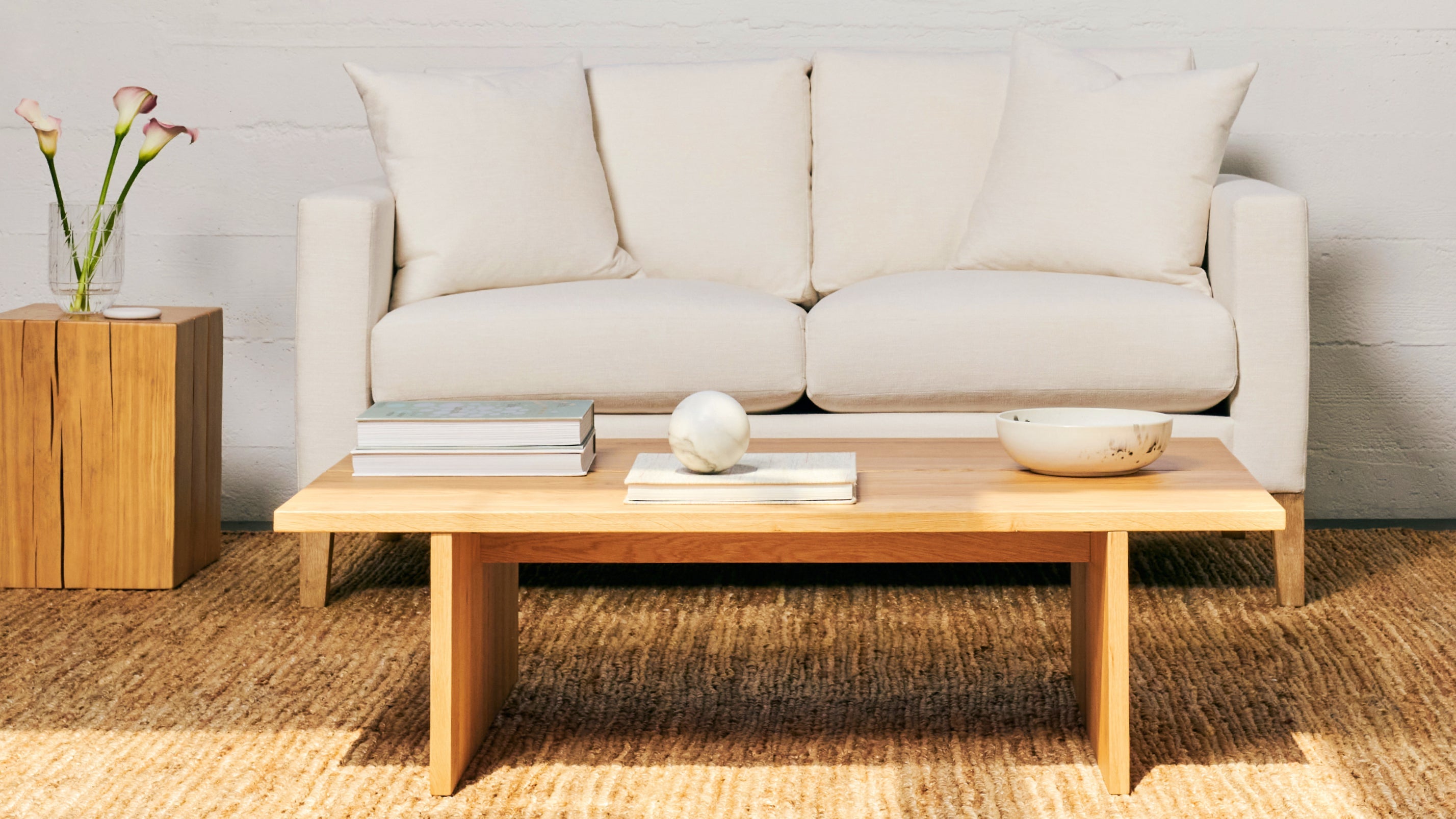 Any Day Sofa, 2 Seater, Sugar - Sundays Company