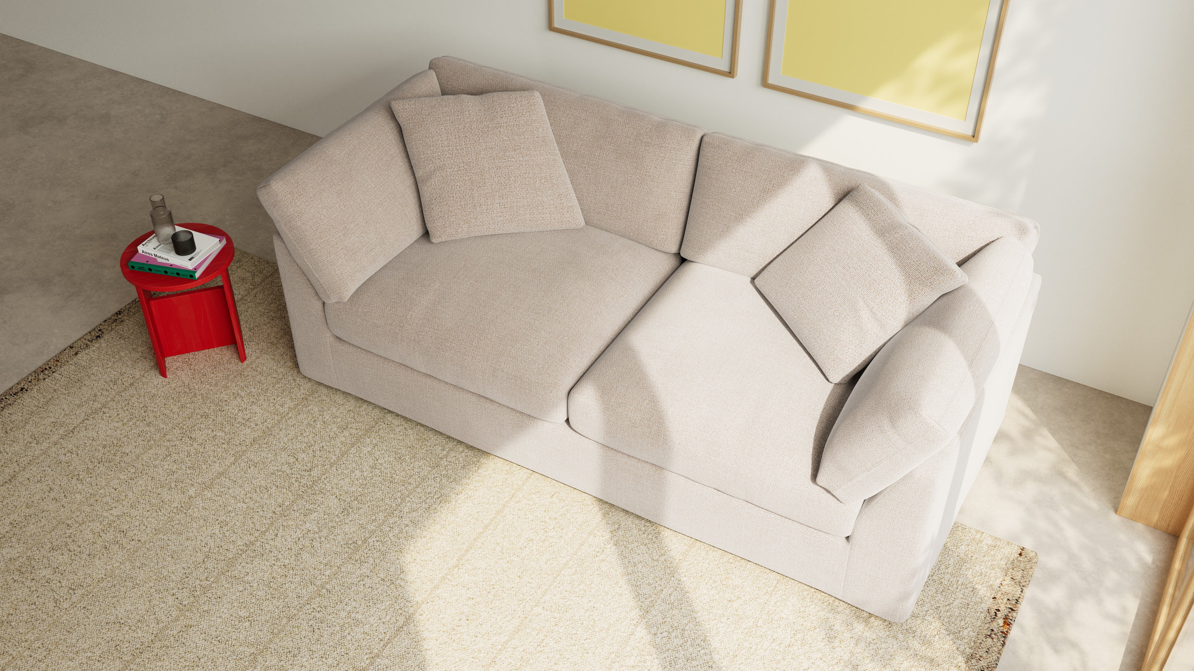 Get Together™ Sofa, 3 Seater, Champagne
