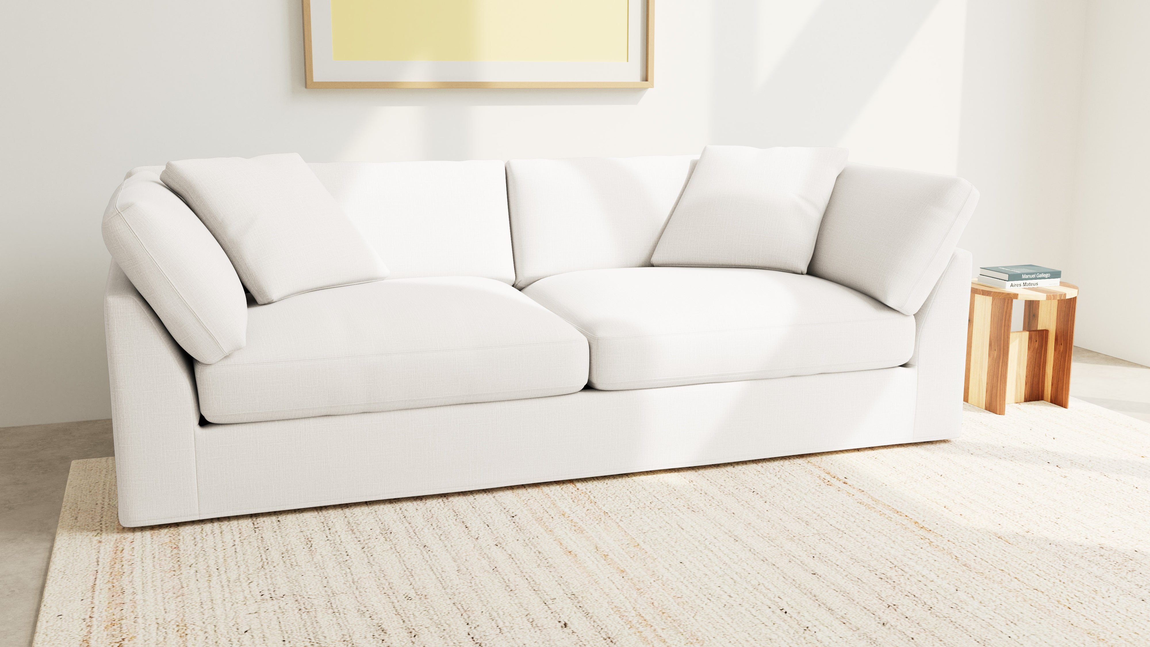 Get Together™ Sofa, 3.5 Seater, Cream Linen
