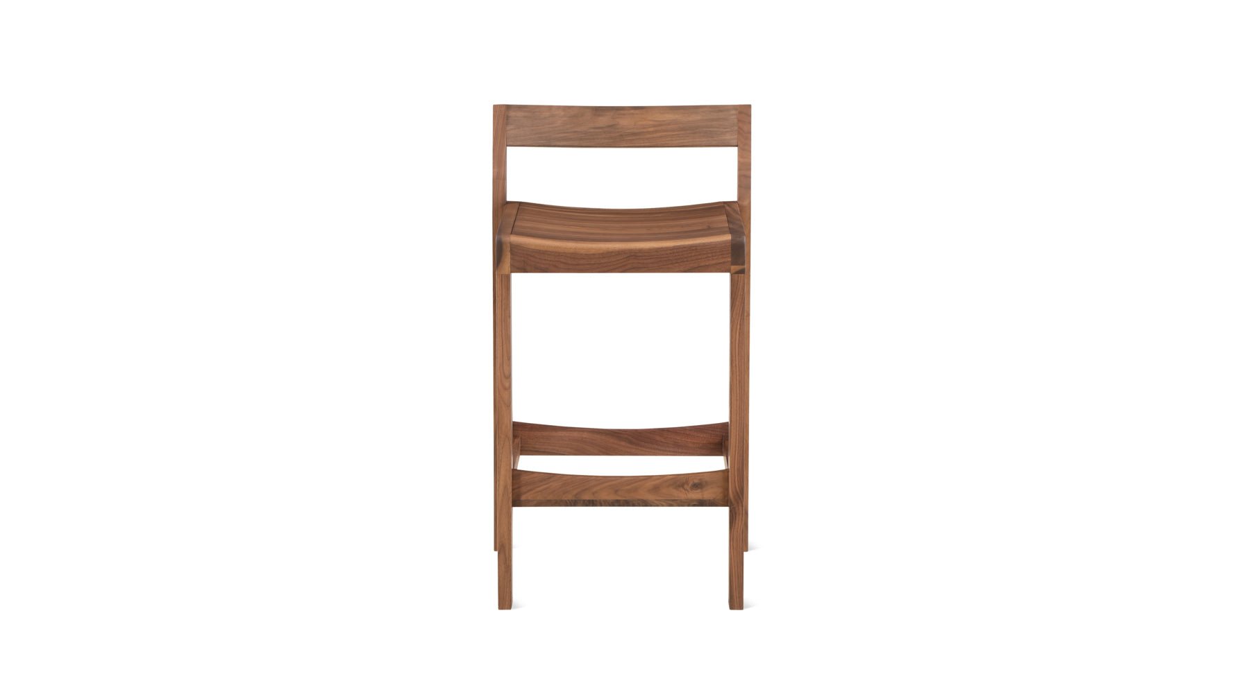 Plane Stool, Counter, American Walnut