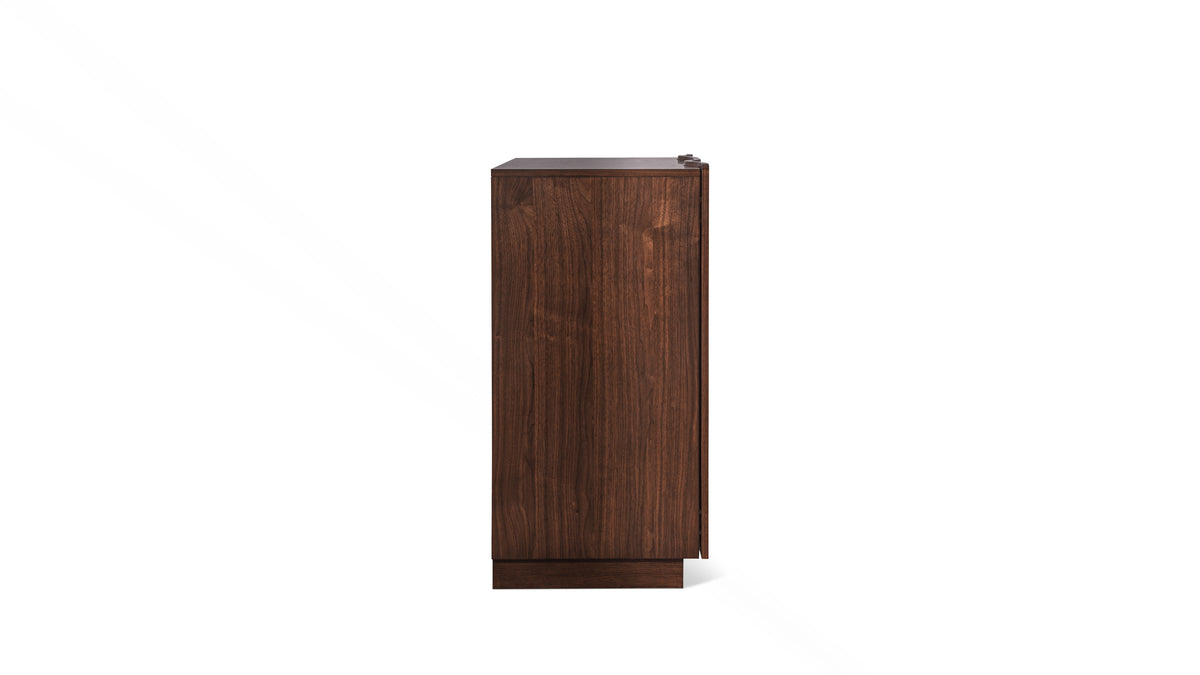 Ripple Bar Cabinet, Walnut — alternate view