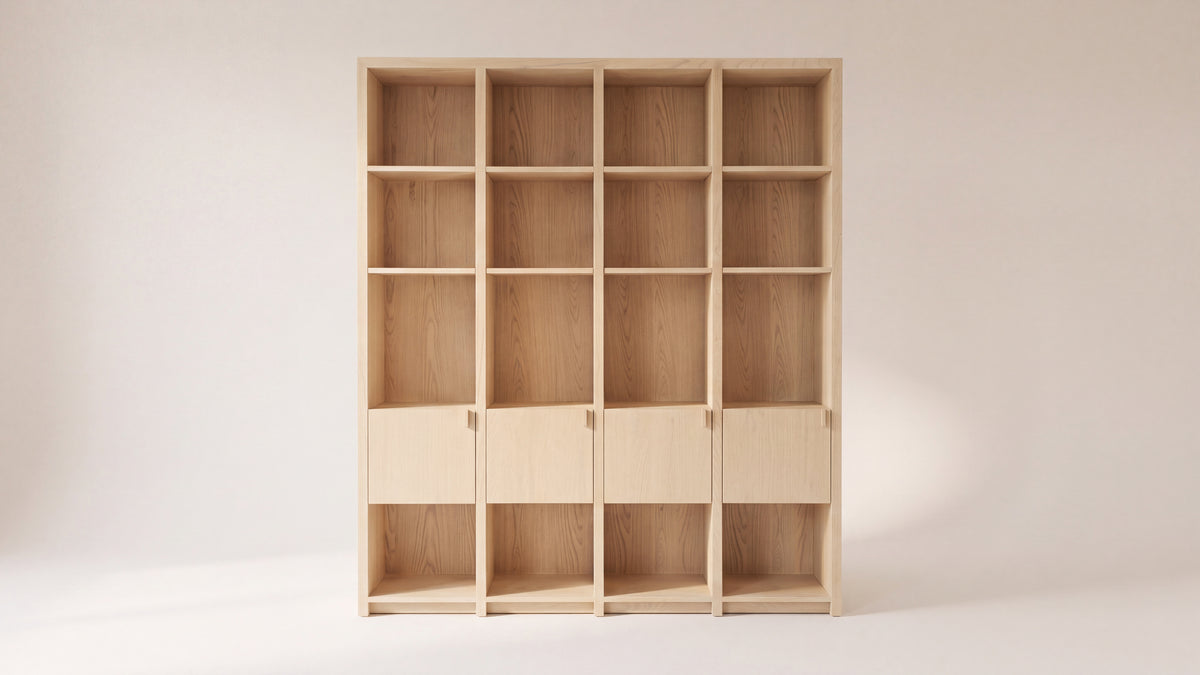 Harbour x Sophie Burke Bookshelf, Pale Oak