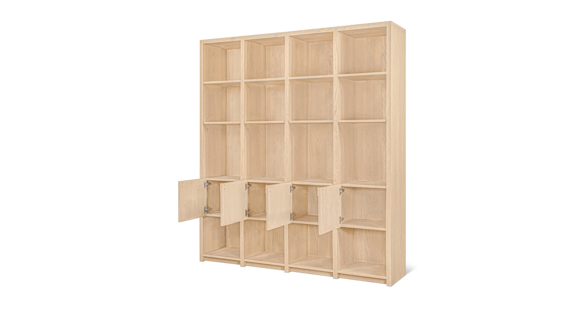 Harbour Bookshelf, Pale Oak