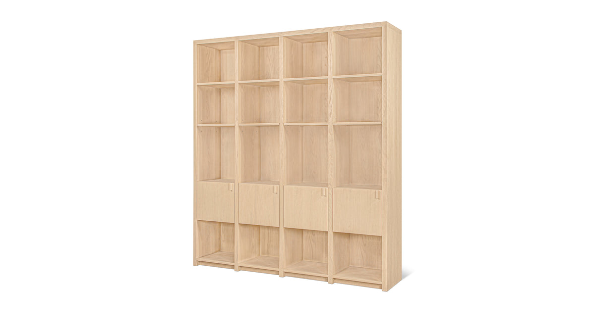 Harbour Bookshelf, Pale Oak