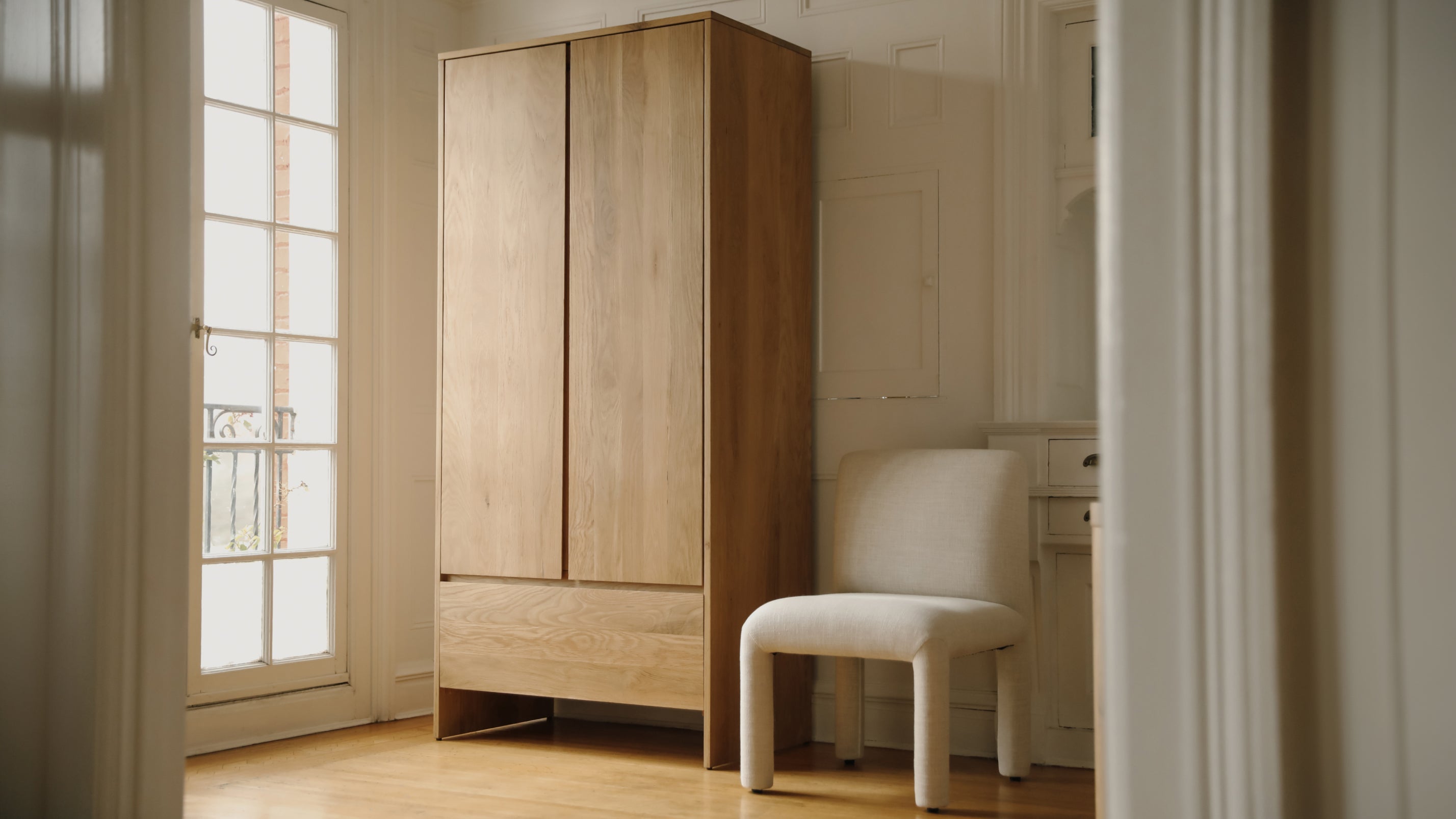 Everyday Armoire, Oak