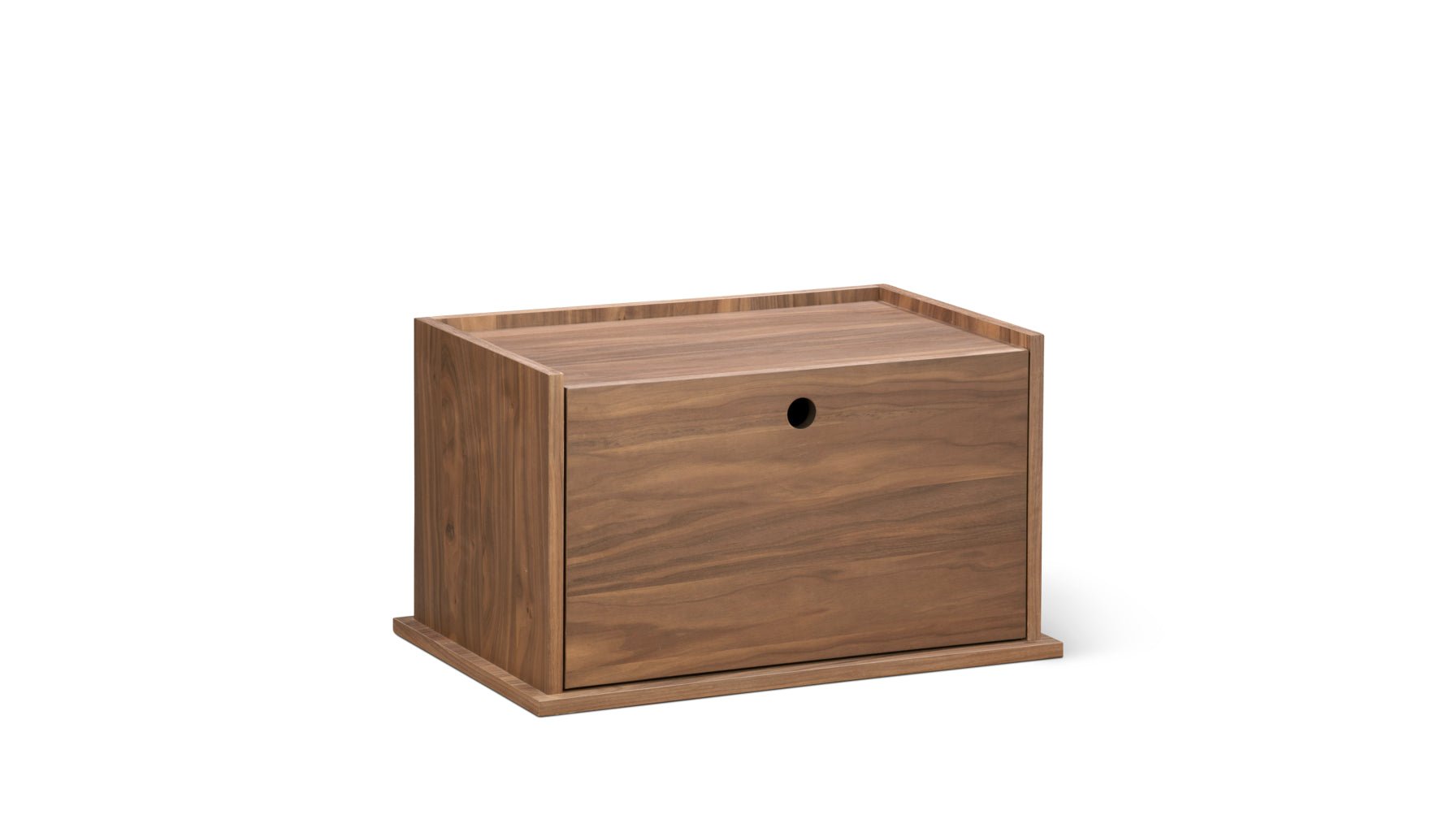 Keep Stacking Storage System, Closed, Walnut