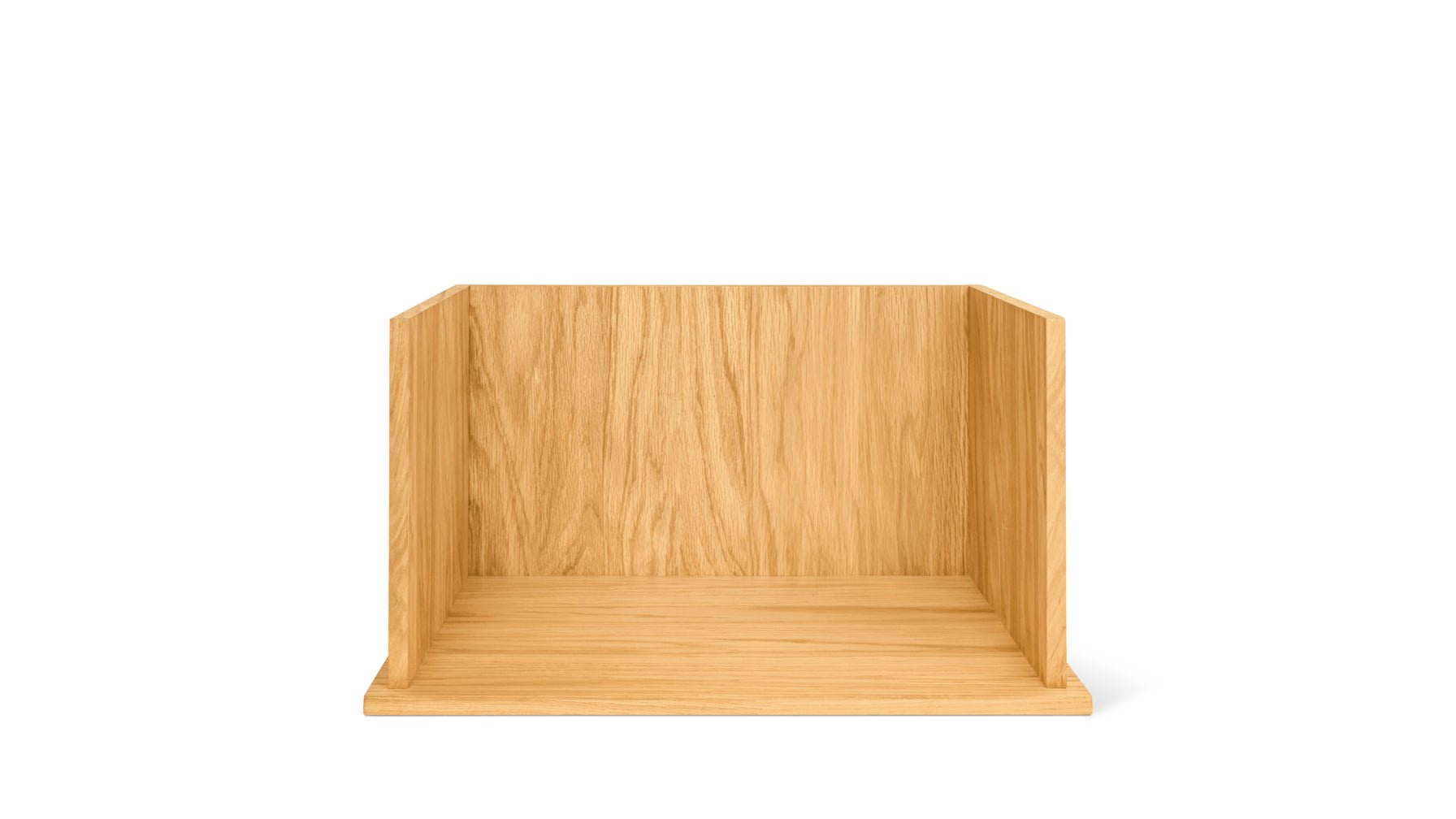 Keep Stacking Storage System, Open, White Oak