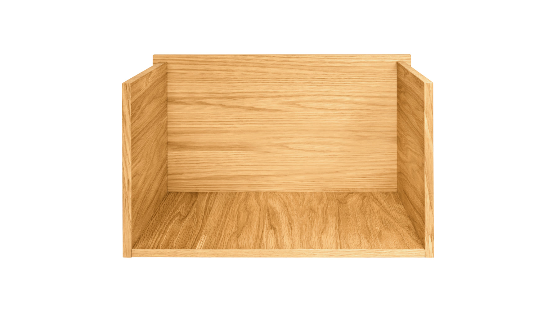 Keep Stacking Storage System 2-Piece, Open, Oak - Image 6