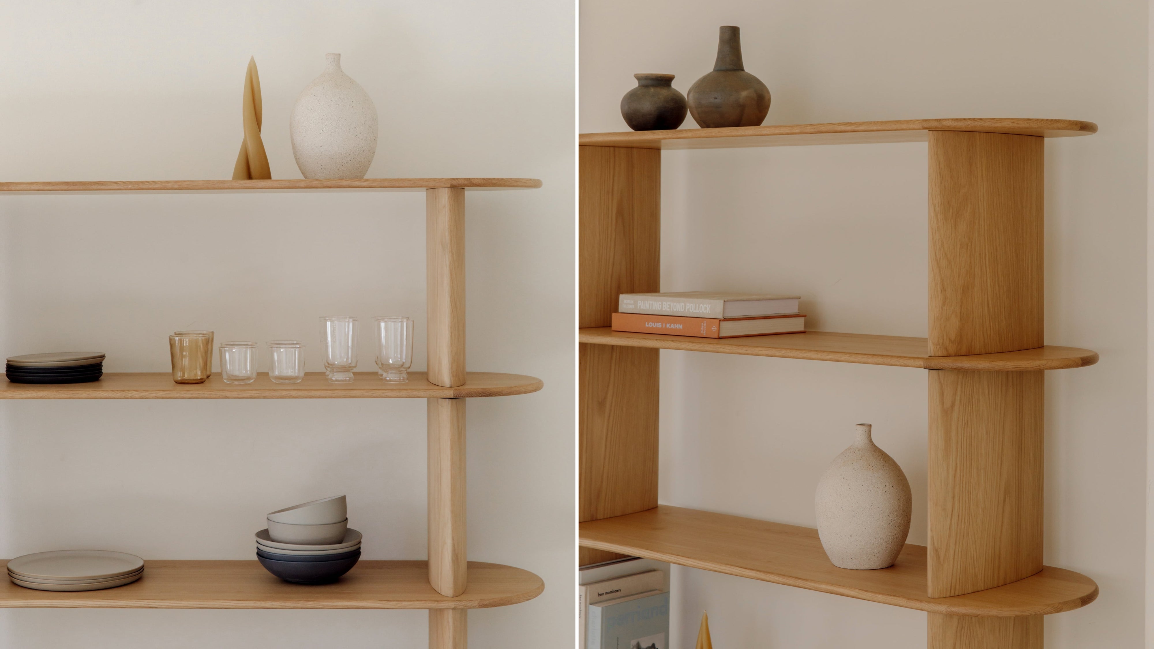 Union Bookshelf, White Oak