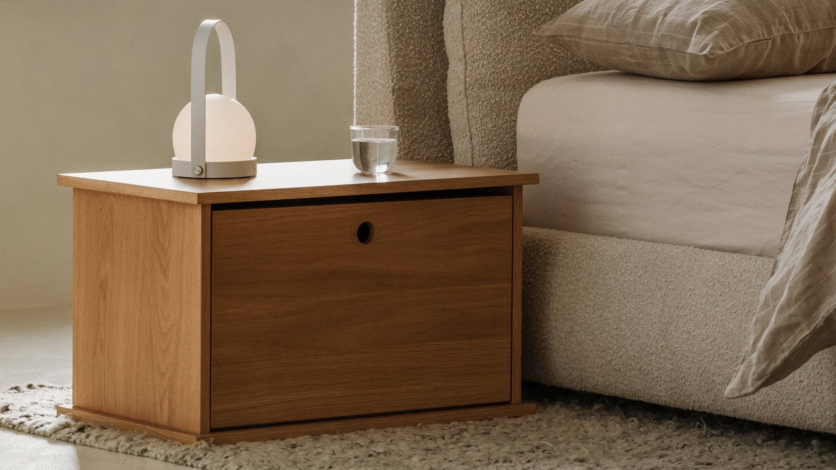Keep Stacking Lid, White Oak