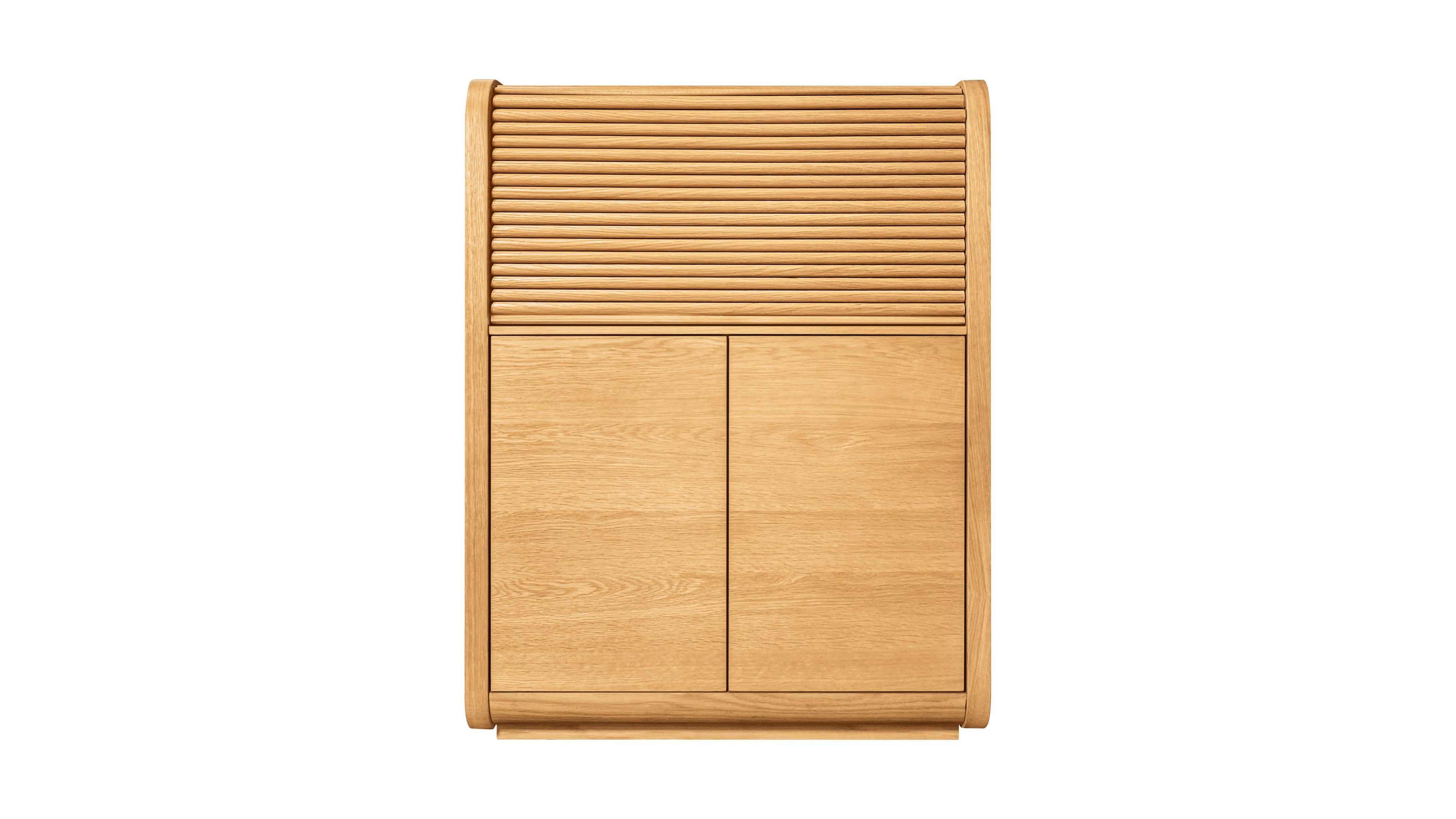 Roll Out Cabinet, White Oak - Sundays CompanySTO-YR-023-024