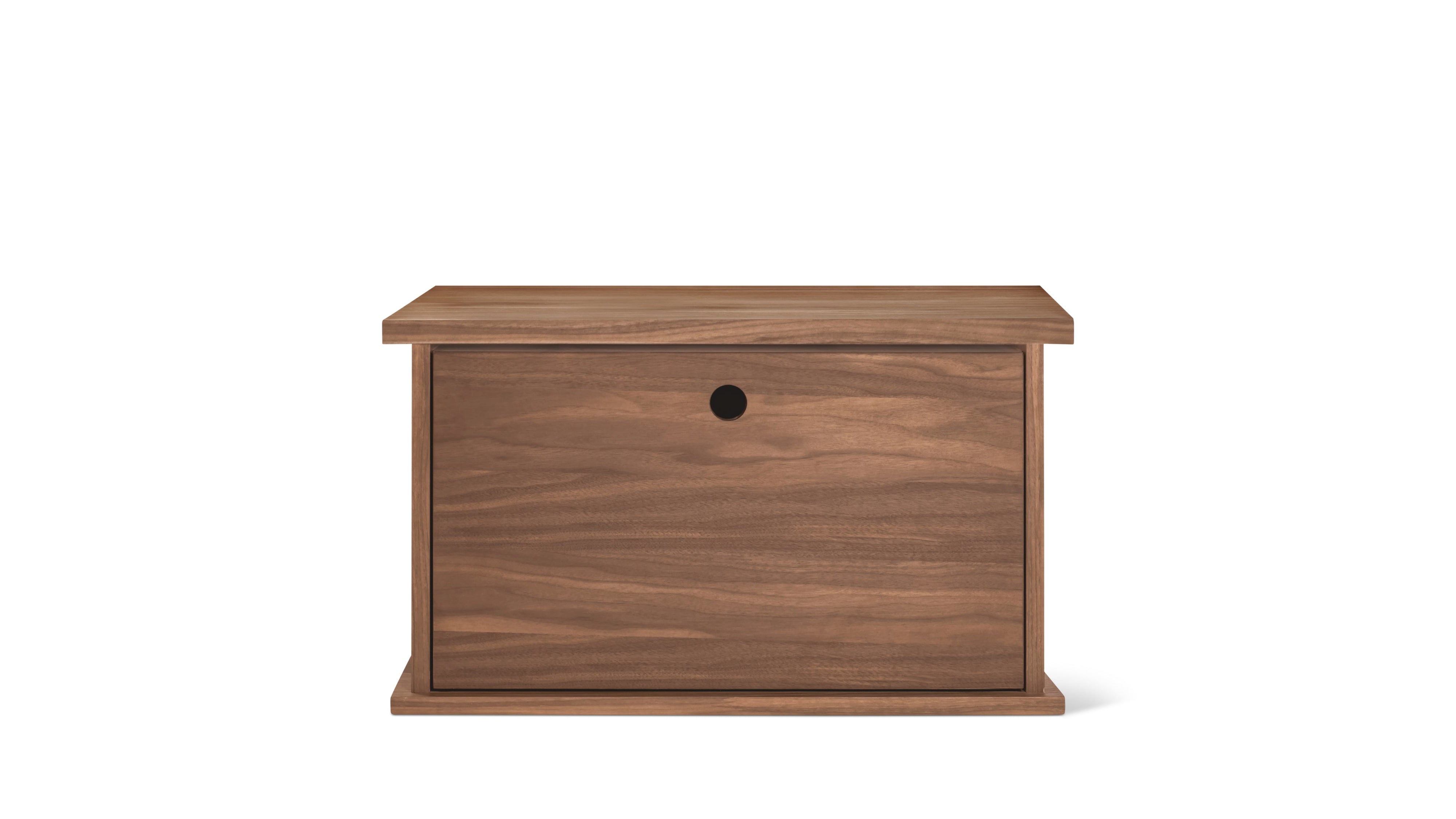 Keep Stacking Storage System 1-Piece, Closed, Walnut