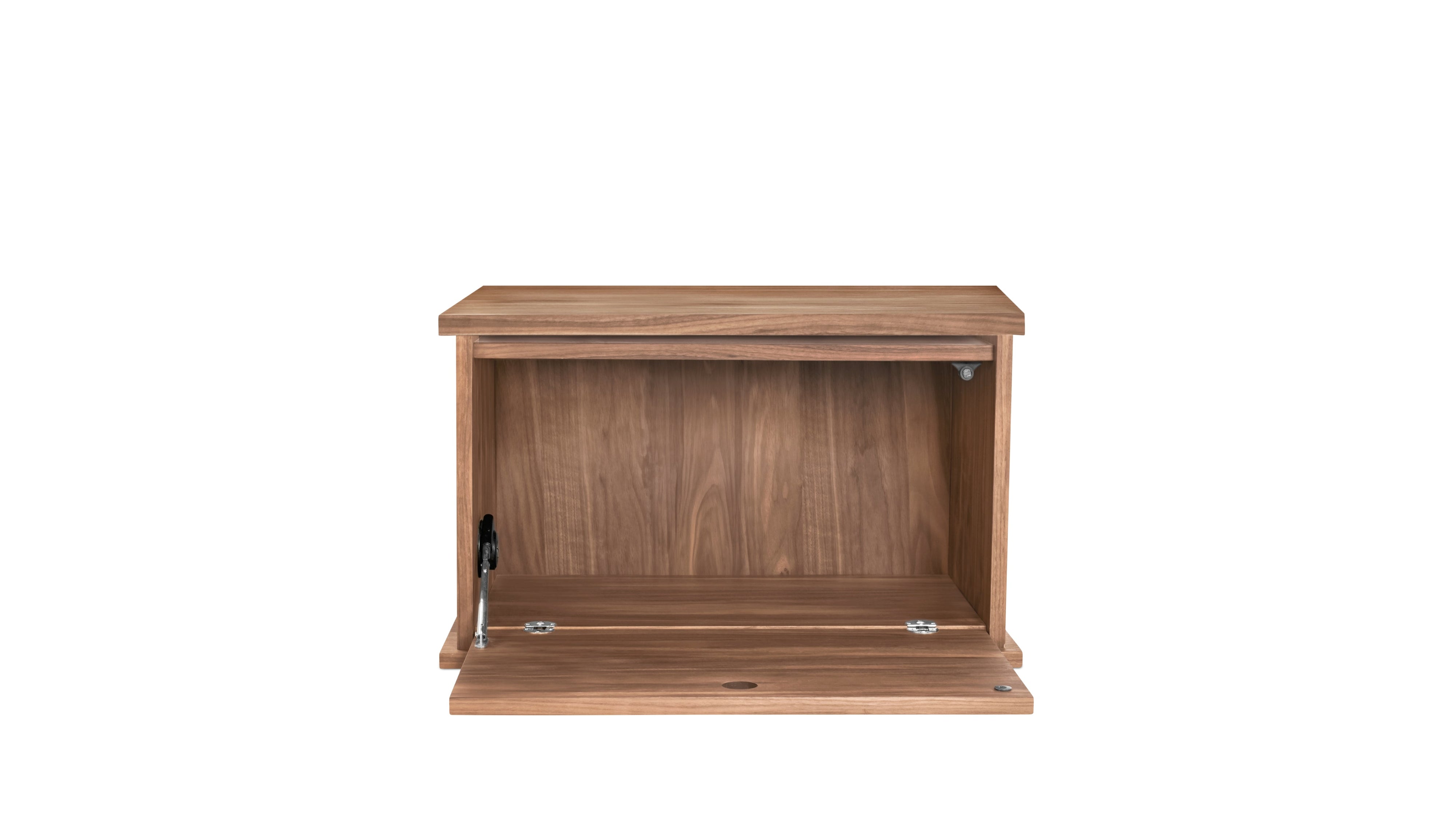 Keep Stacking Storage System 1-Piece, Closed, Walnut