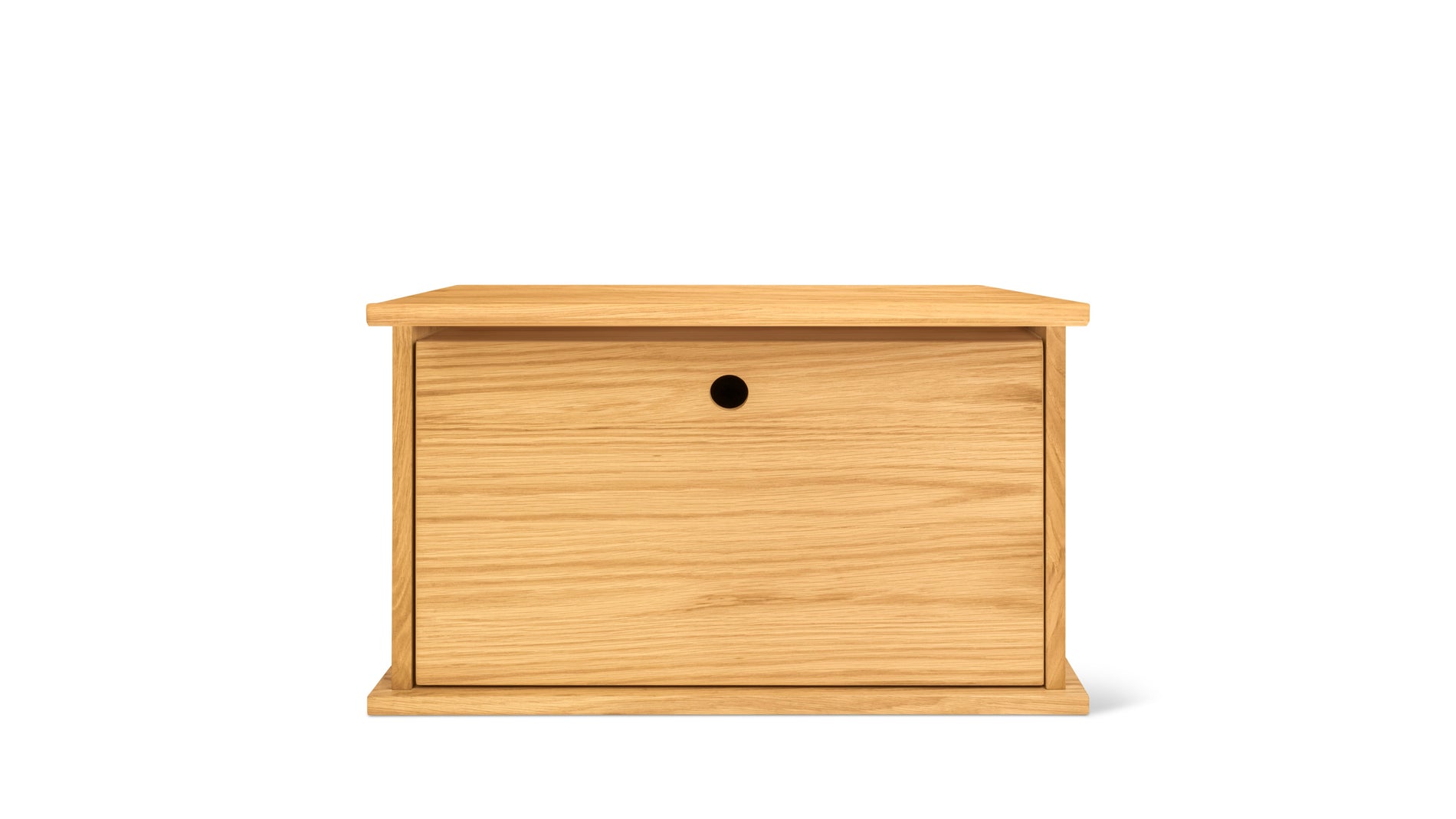 Keep Stacking Storage System 1-Piece, Closed, White Oak_image