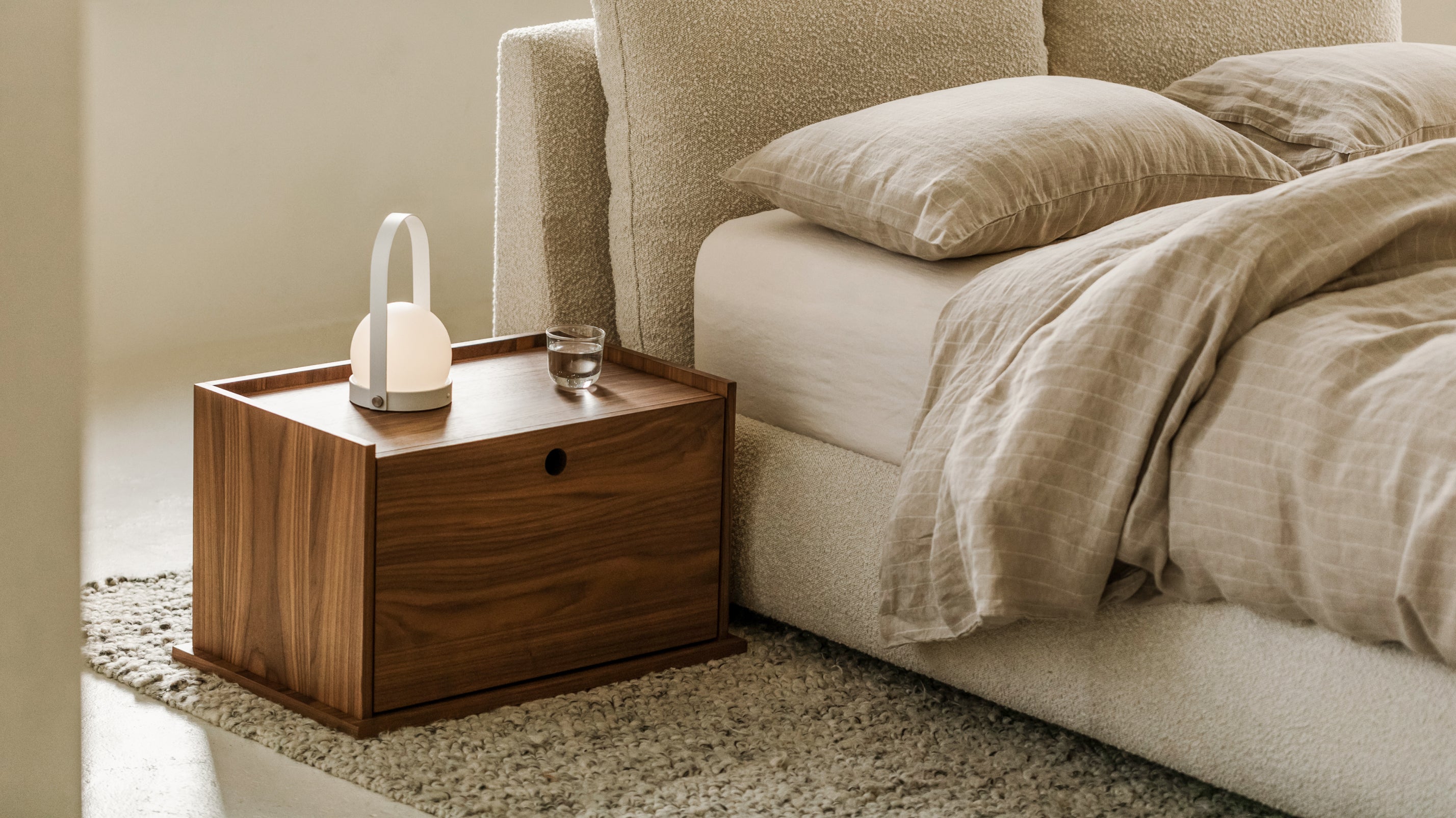 Keep Stacking Storage System 2-Piece, Open, Walnut