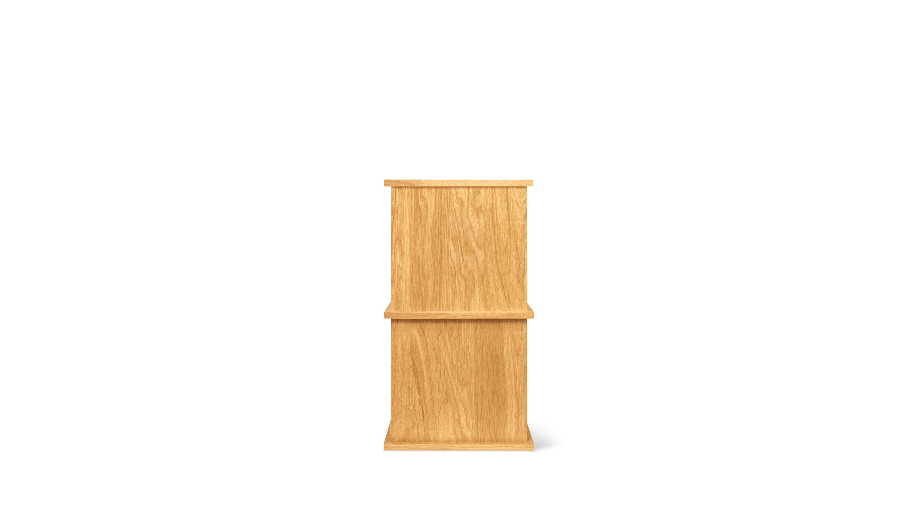 Keep Stacking Storage System 4-Piece, Open and Closed, White Oak ...