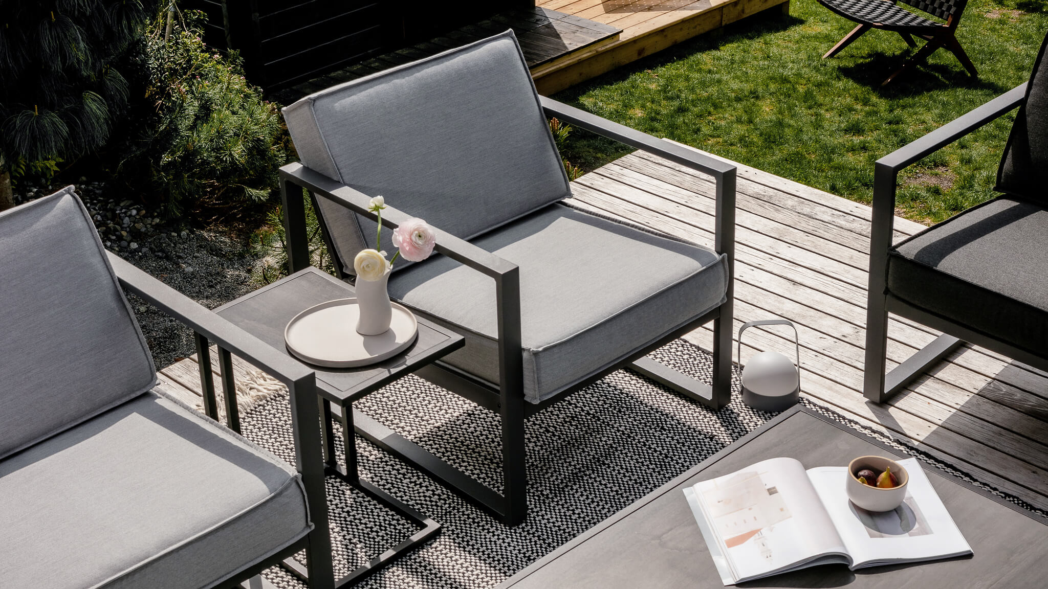 Seaside Outdoor Rug, 8x10, Peppercorn - Sundays CompanyRUG - JH - 049 - 007