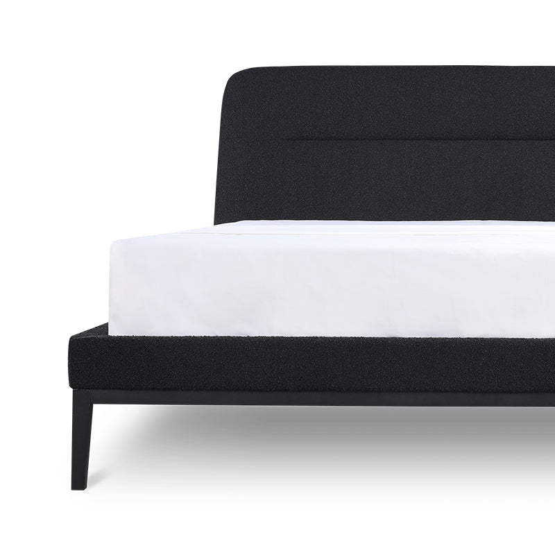 Lean On Me Bed, King, Carbon Boucle - Image 10