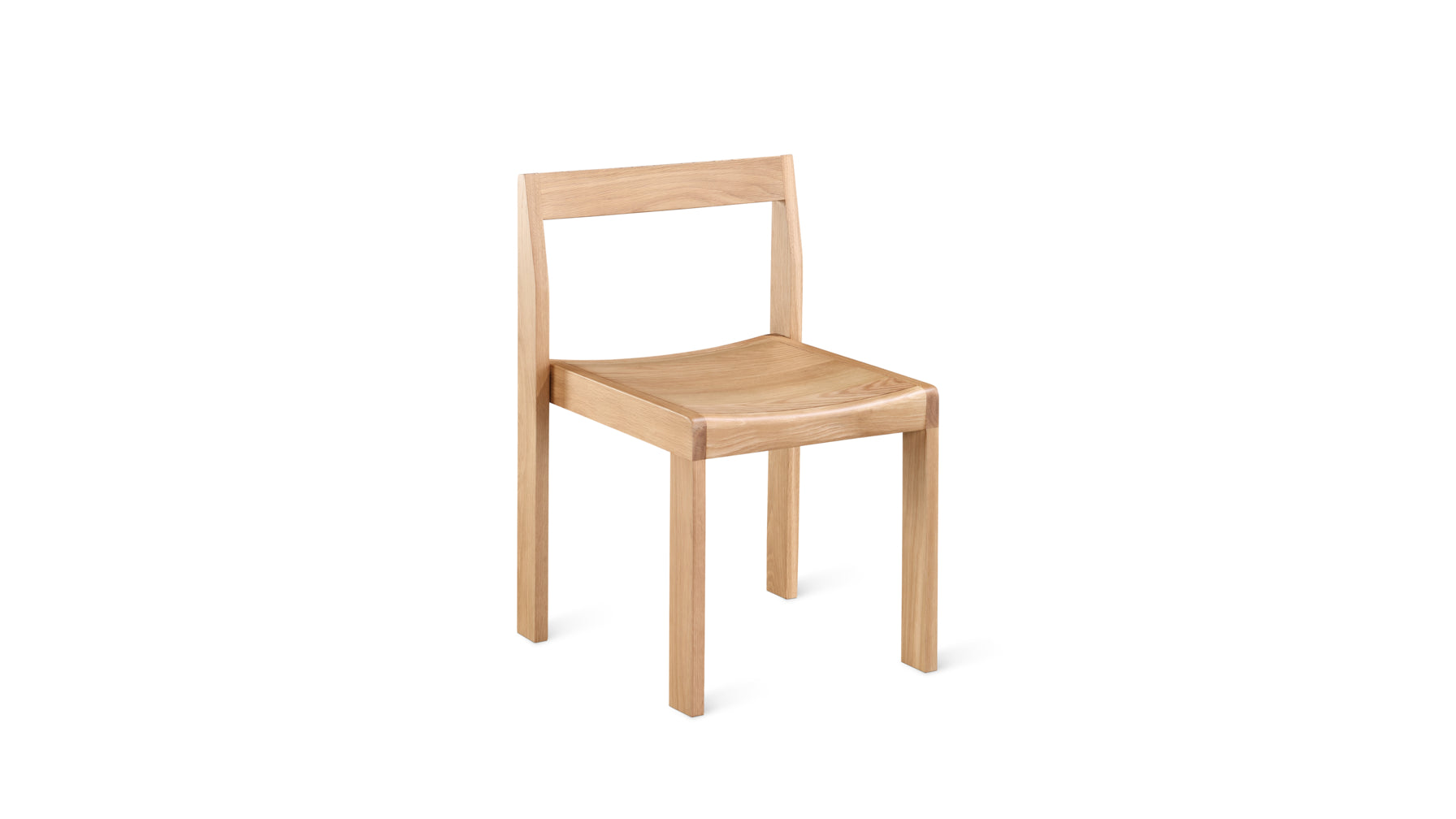 Plane Dining Chair (Set of Two), Oak - Image 1