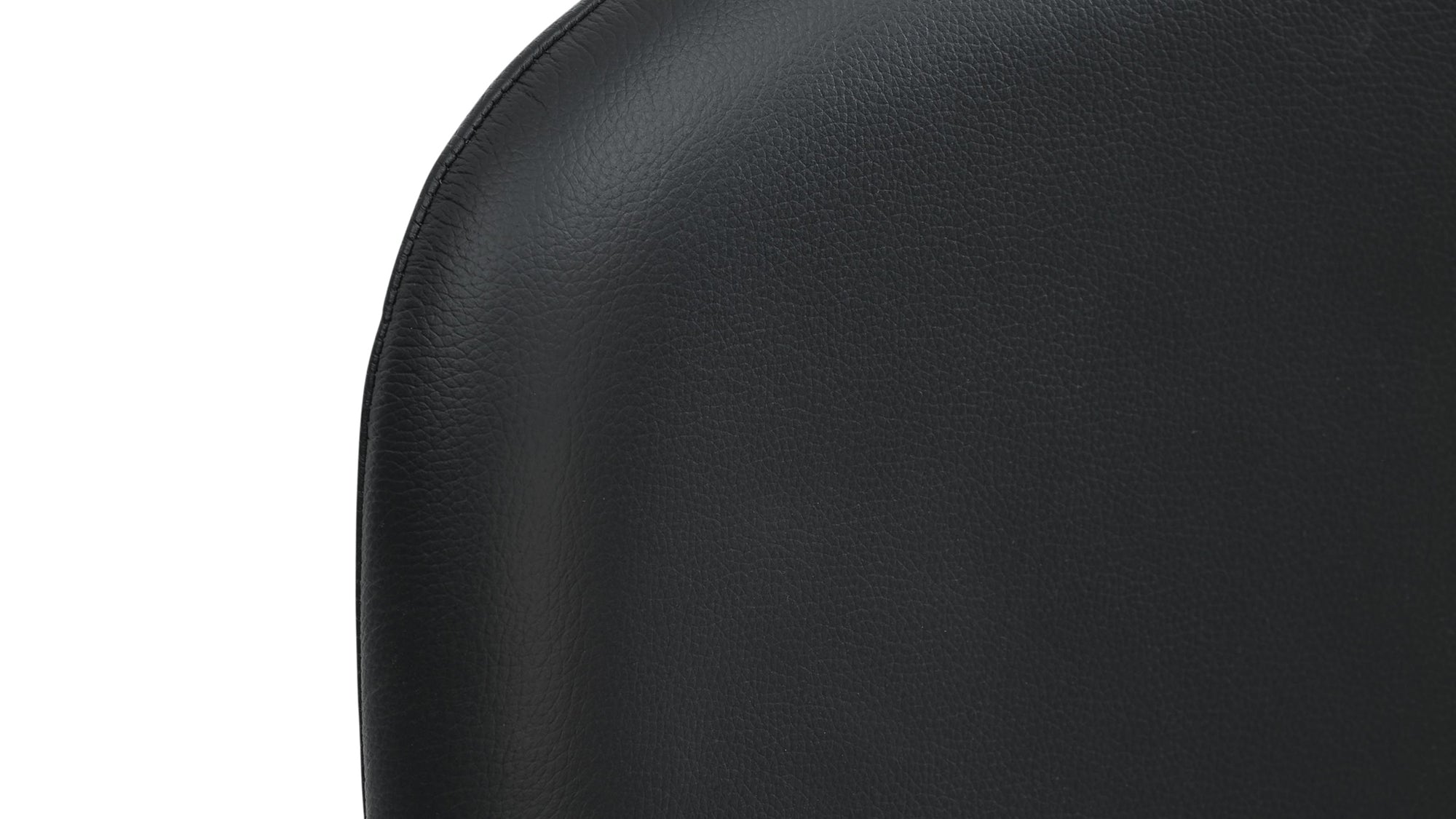 Dine In Dining Chair (Set of Two), Walnut/Black Leather - Sundays CompanyCHA - YC - 001 - 003