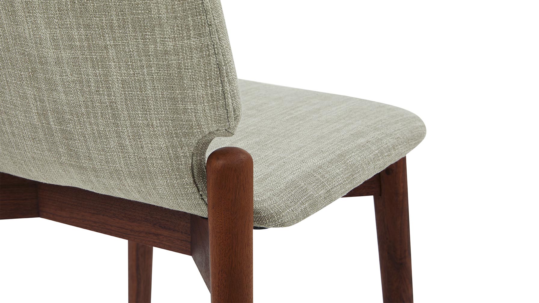 Dine In Dining Chair (Set of Two), Walnut/Taupe Fabric - Image 10