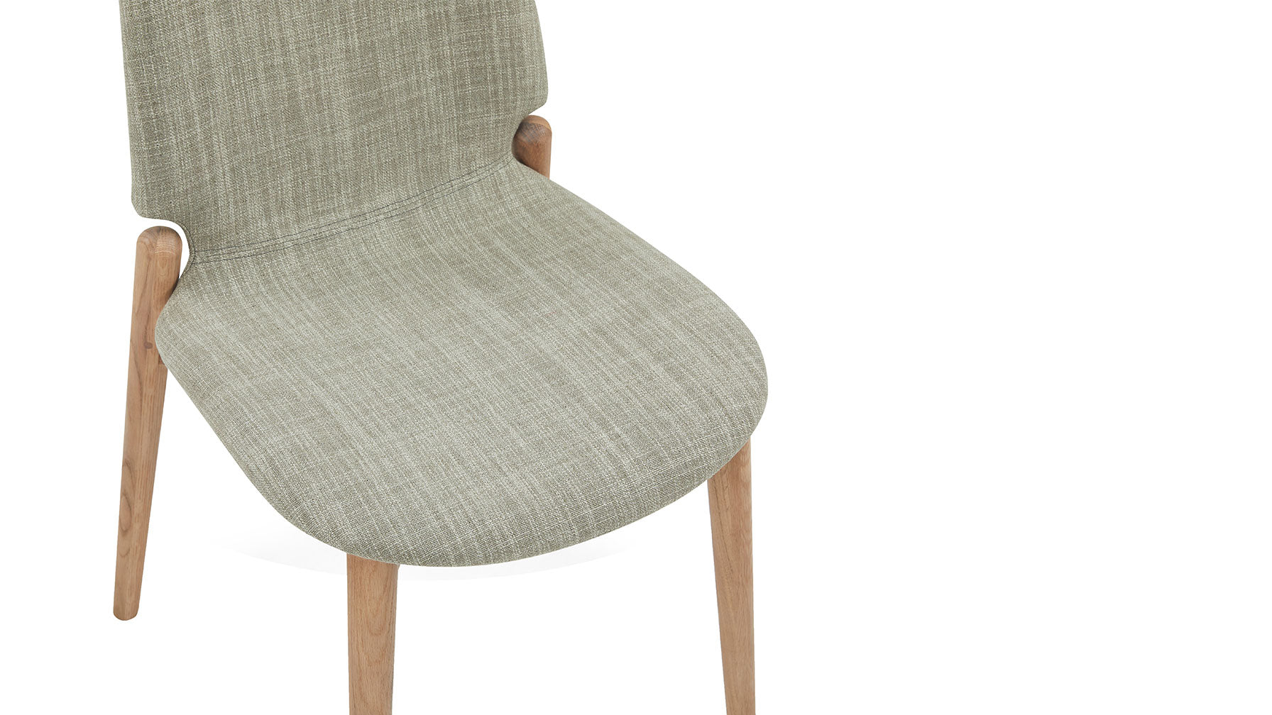 Dine In Dining Chair (Set of Two), Oak/Taupe Fabric - Image 8