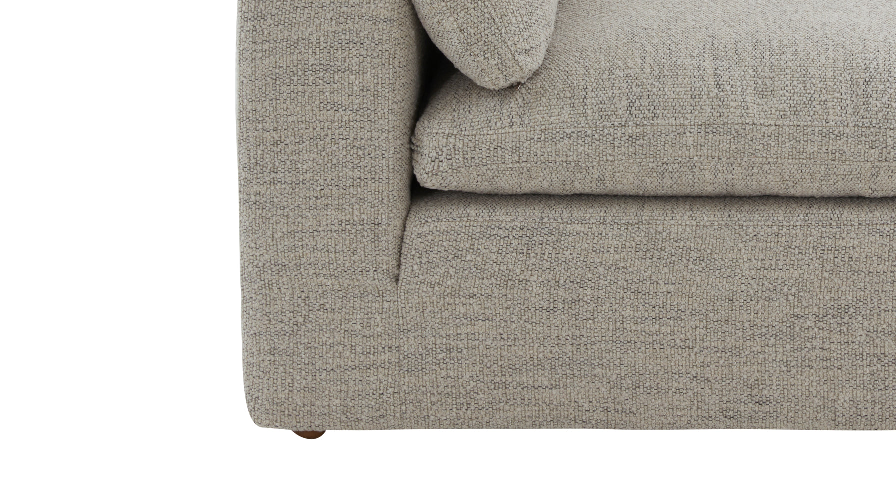 Movie Night™ Armless Chair, Large, Oatmeal - Image 9