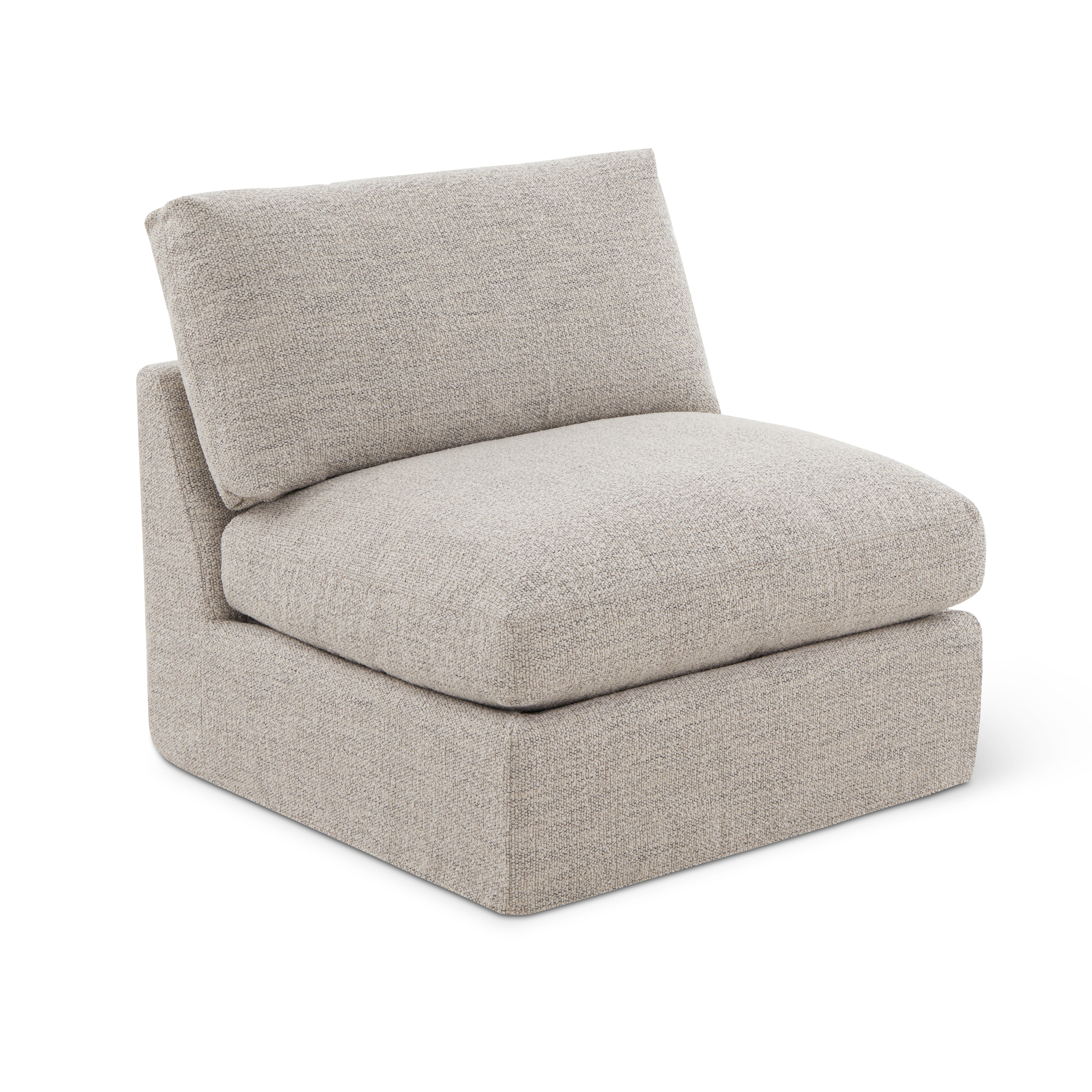 Get Together™ Armless Chair, Standard, Oatmeal - Image 10