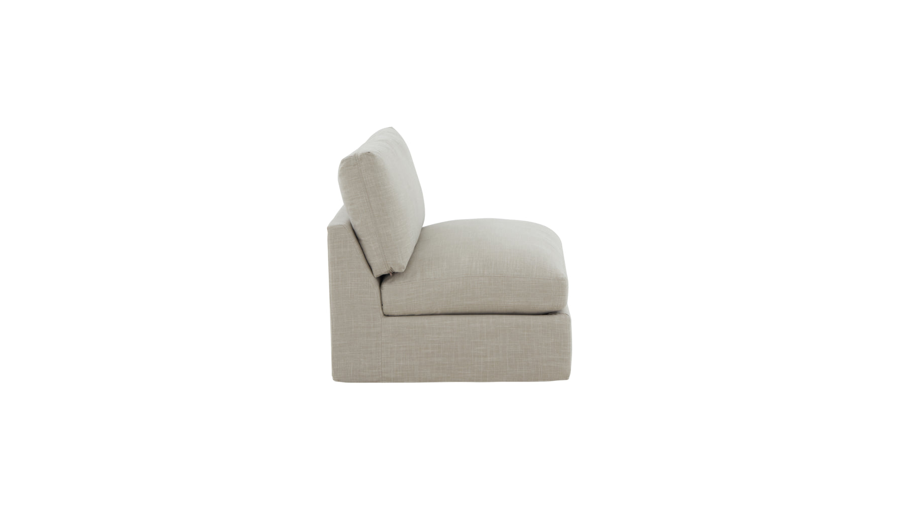 Get Together™ Armless Chair, Standard, Light Pebble - Image 7