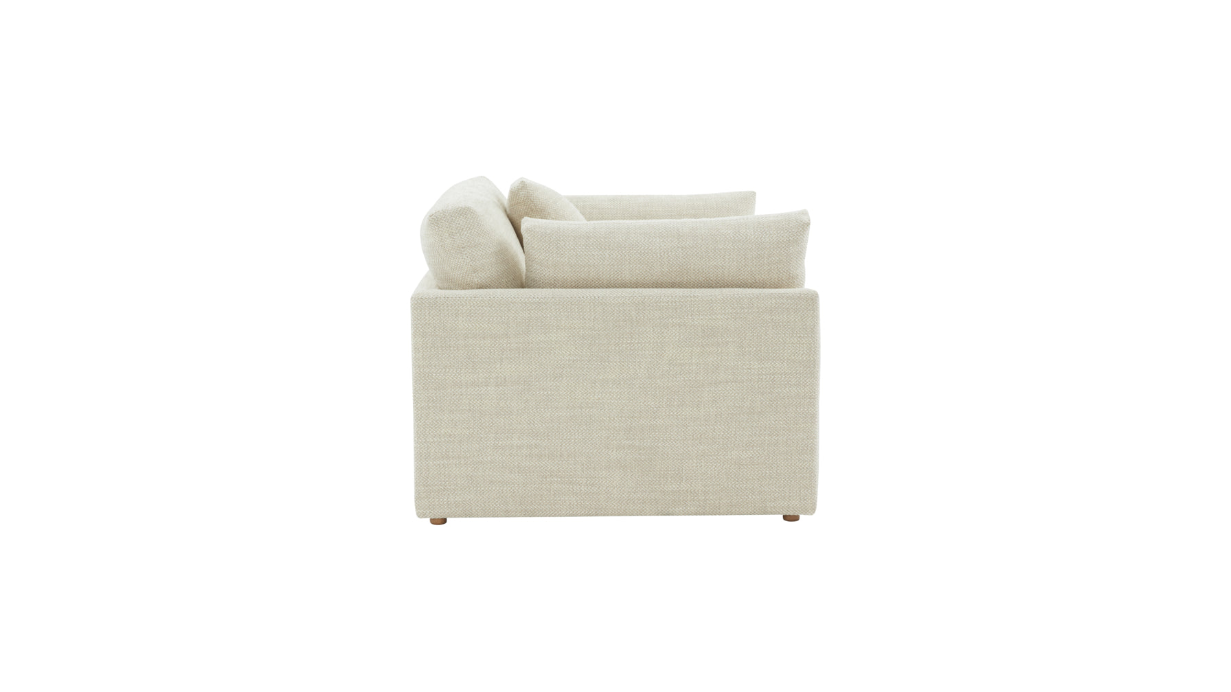Feel Good Club Lounge Chair, Oyster - Image 3