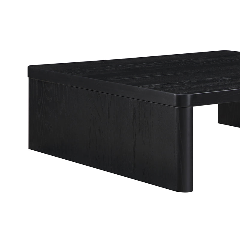 Form Coffee Table, Square, Black Oak - Image 4