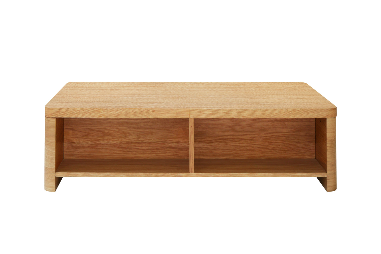 Form Storage Coffee Table, Oak - Image 6