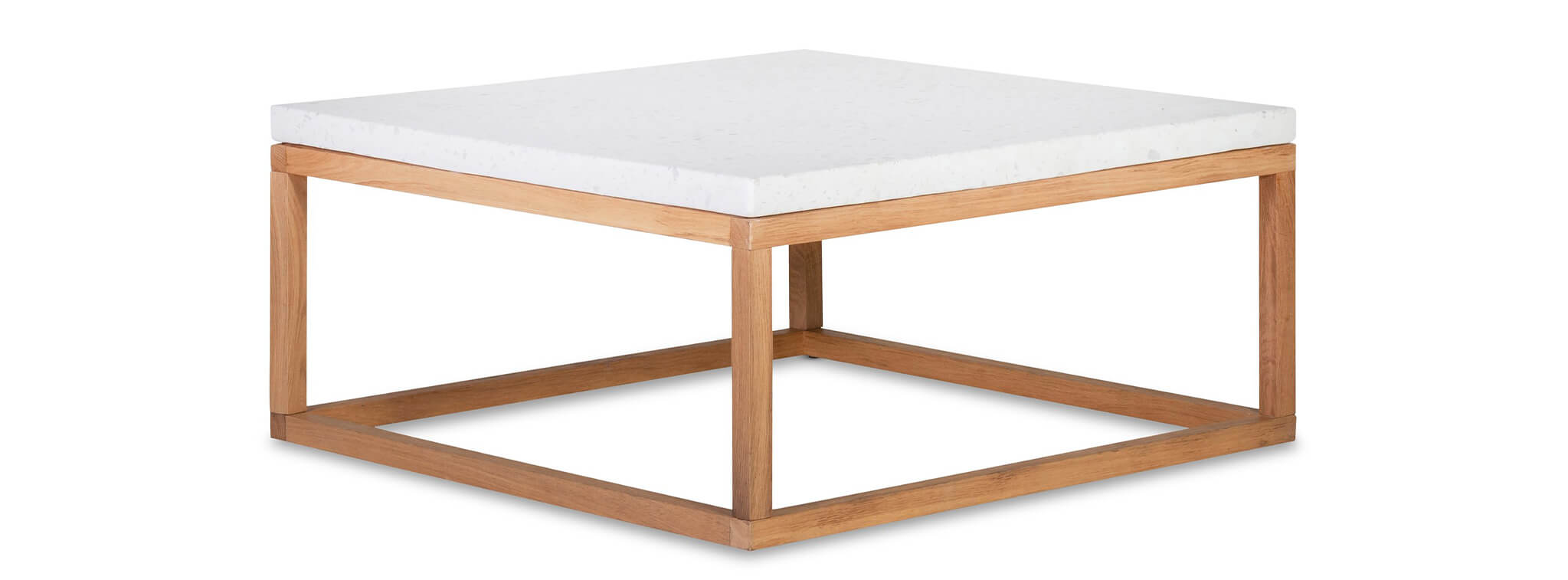 Balance Coffee Table Square, Nougat - Image 1