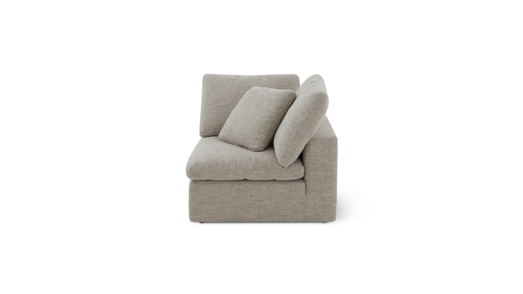 Movie Night™ Corner Chair Standard Oatmeal (Left Or Right) - Image 1