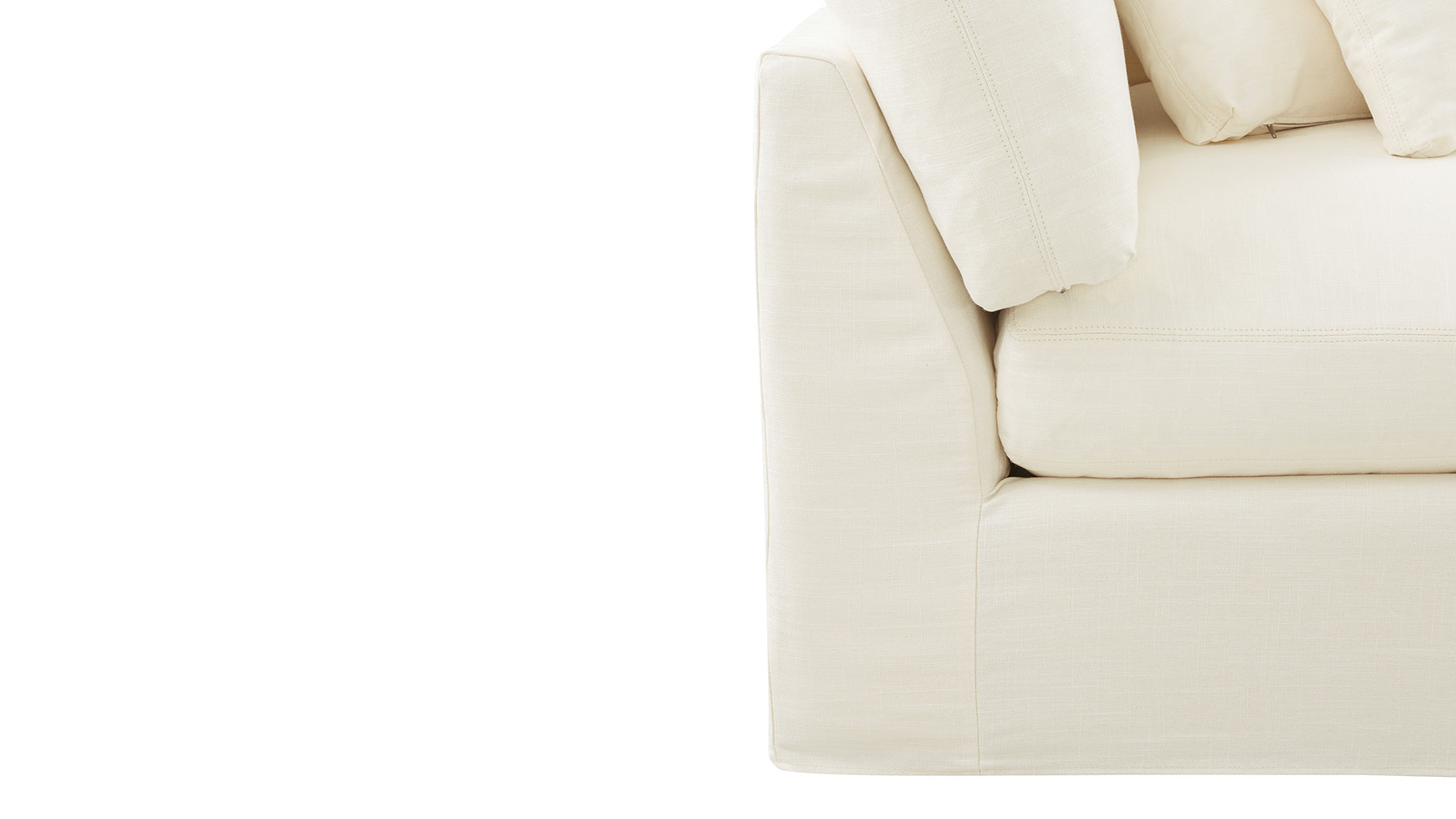 Get Together™ Corner Chair, Large, Cream Linen - Image 10
