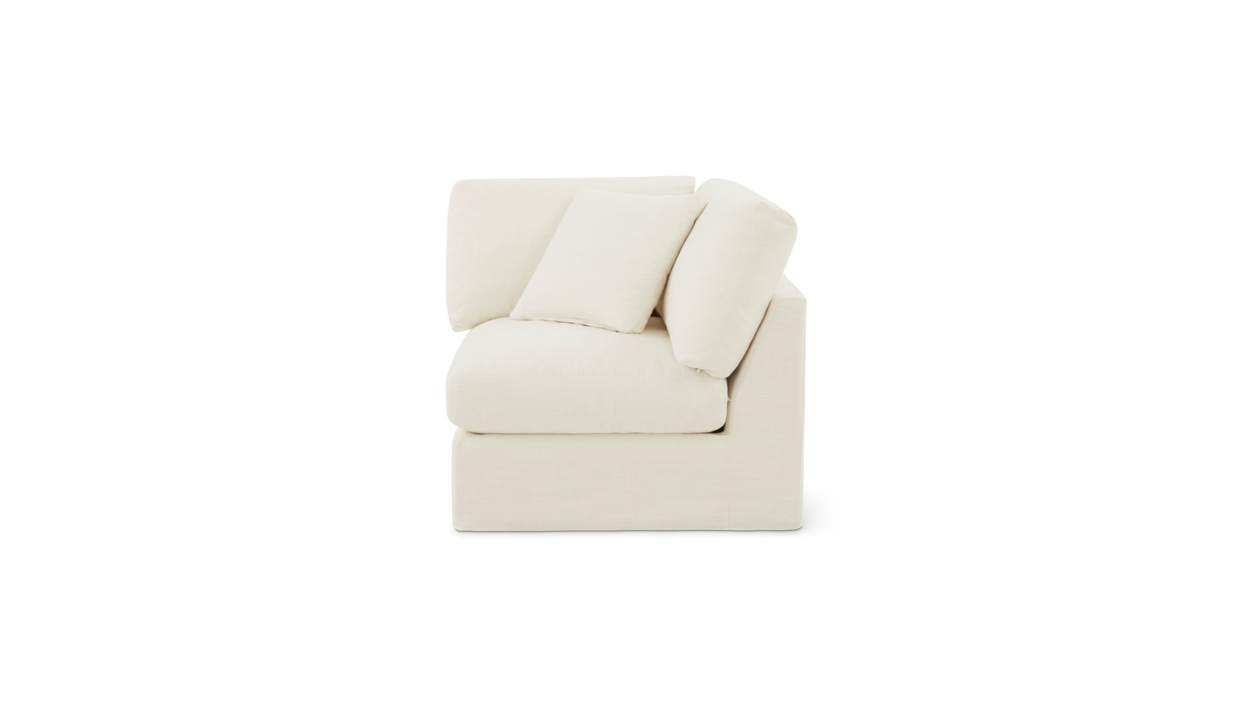 Get Together™ Corner Chair, Standard, Cream Linen - Image 1