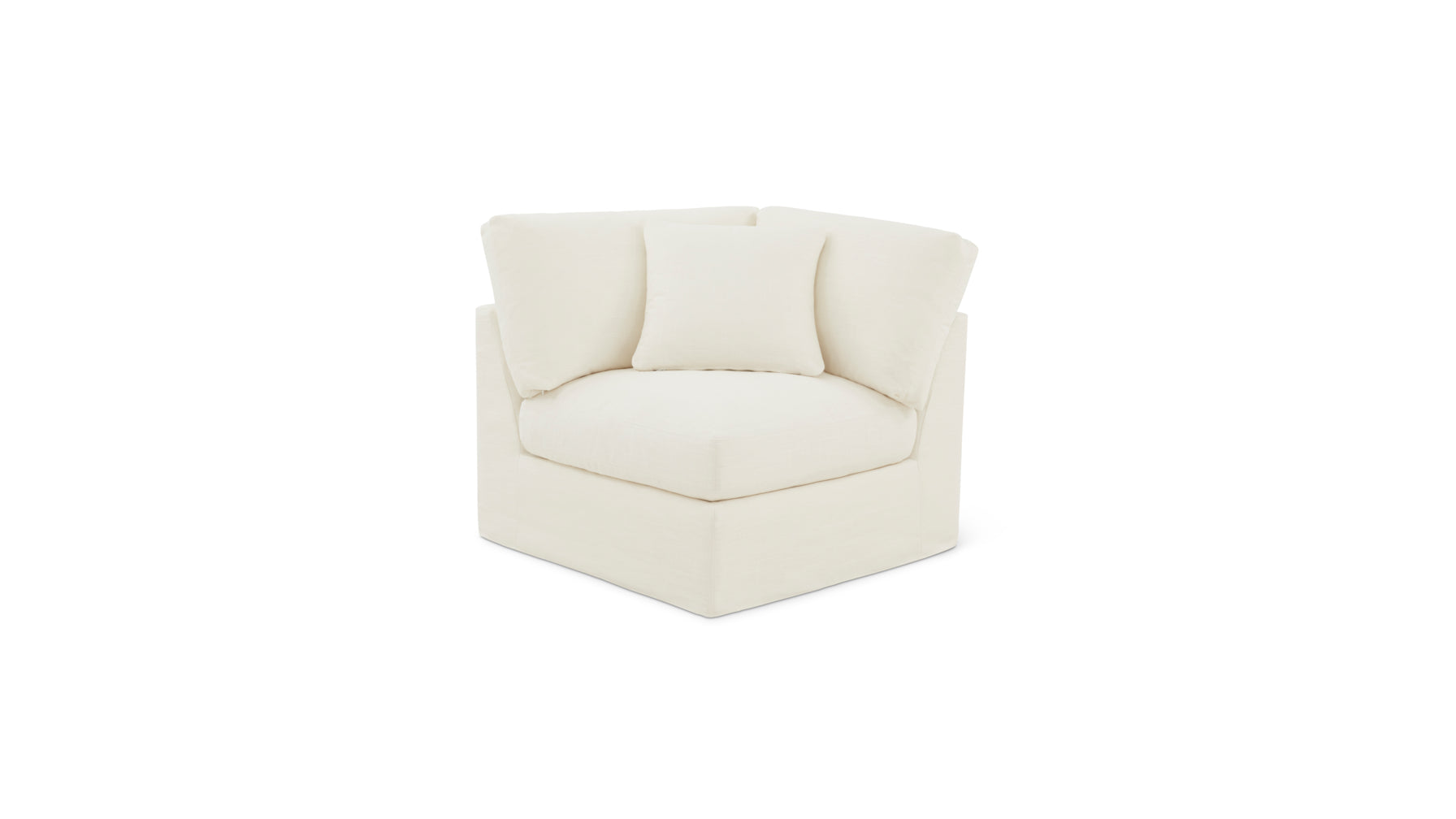 Get Together™ Corner Chair, Standard, Cream Linen - Image 6