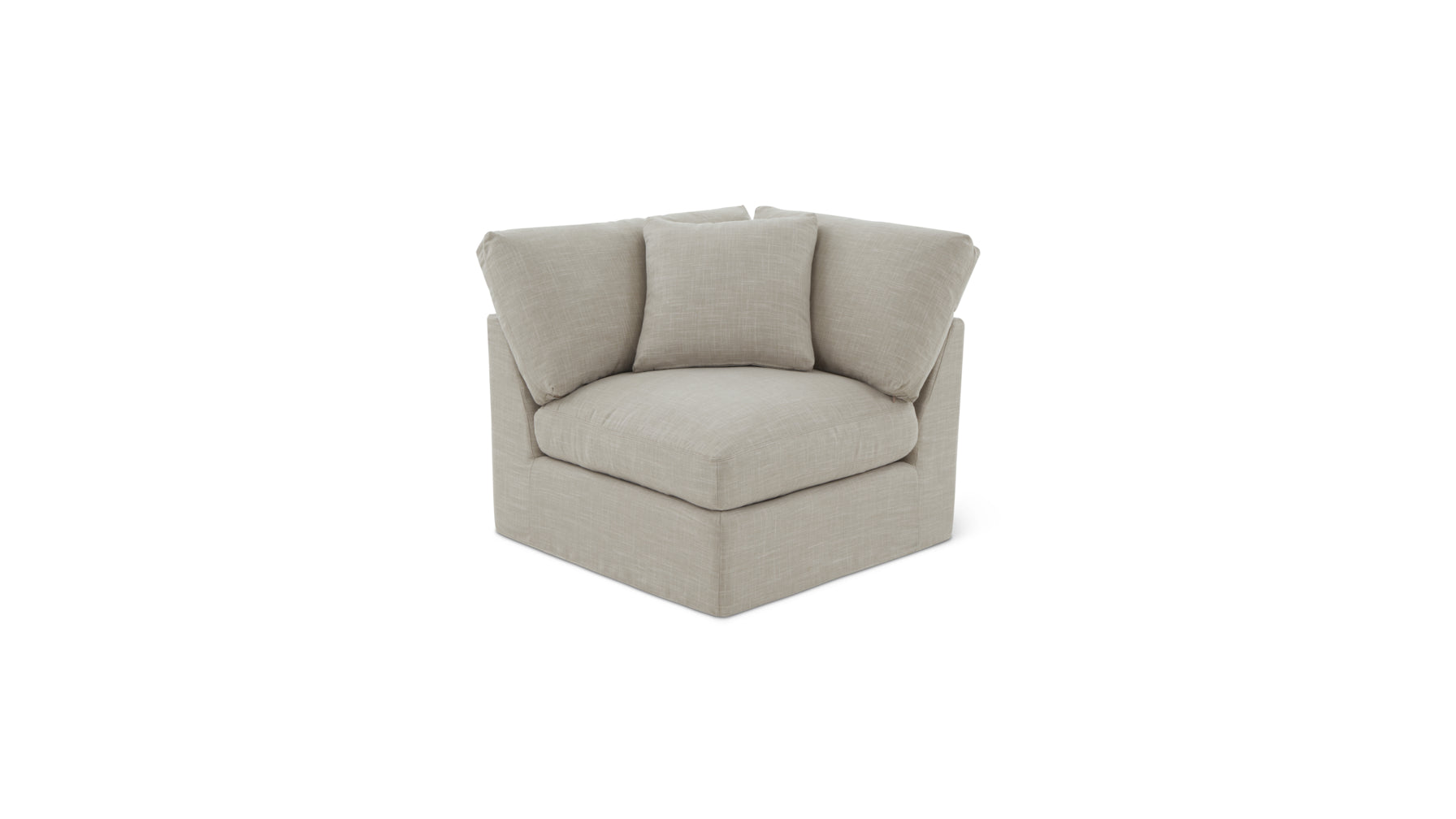 Get Together™ Corner Chair, Standard, Light Pebble - Image 6