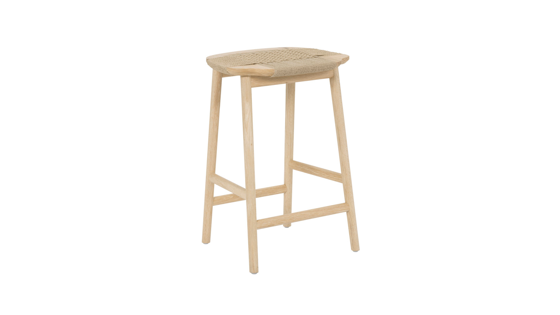 Stand Out Stool, Counter, Oak - Image 1