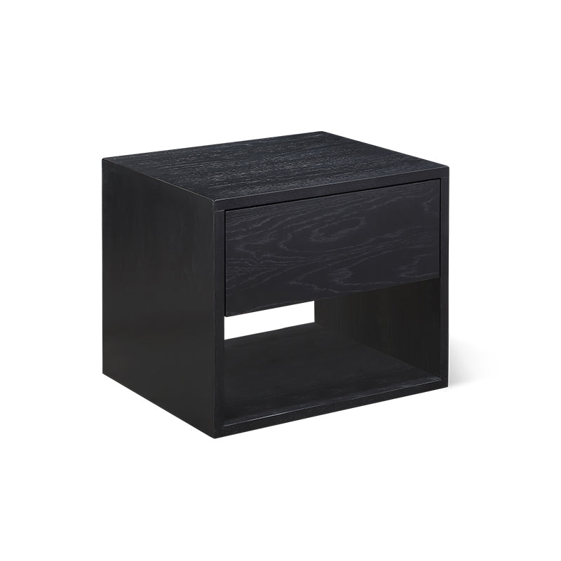 Rest Easy Nightstand With Drawer, Black Oak - Image 7