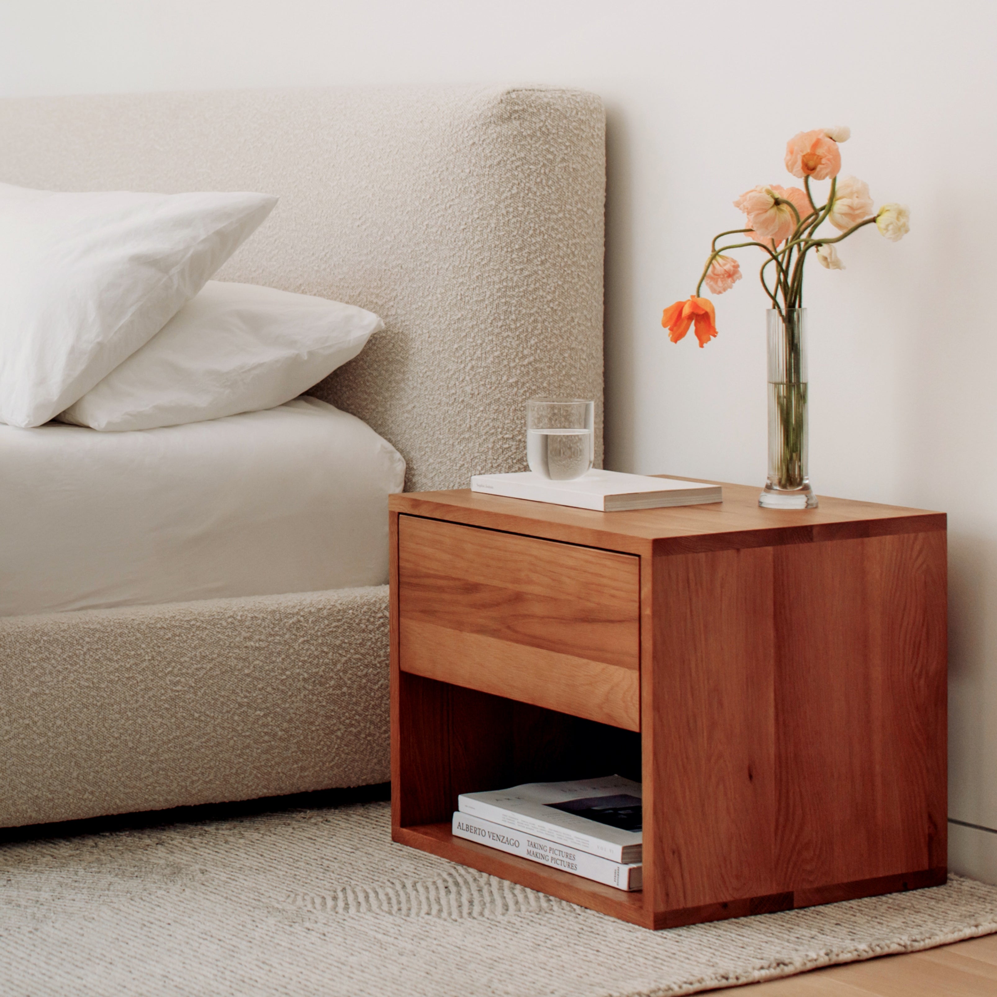 Rest Easy Nightstand With Drawer, Oak - Image 9