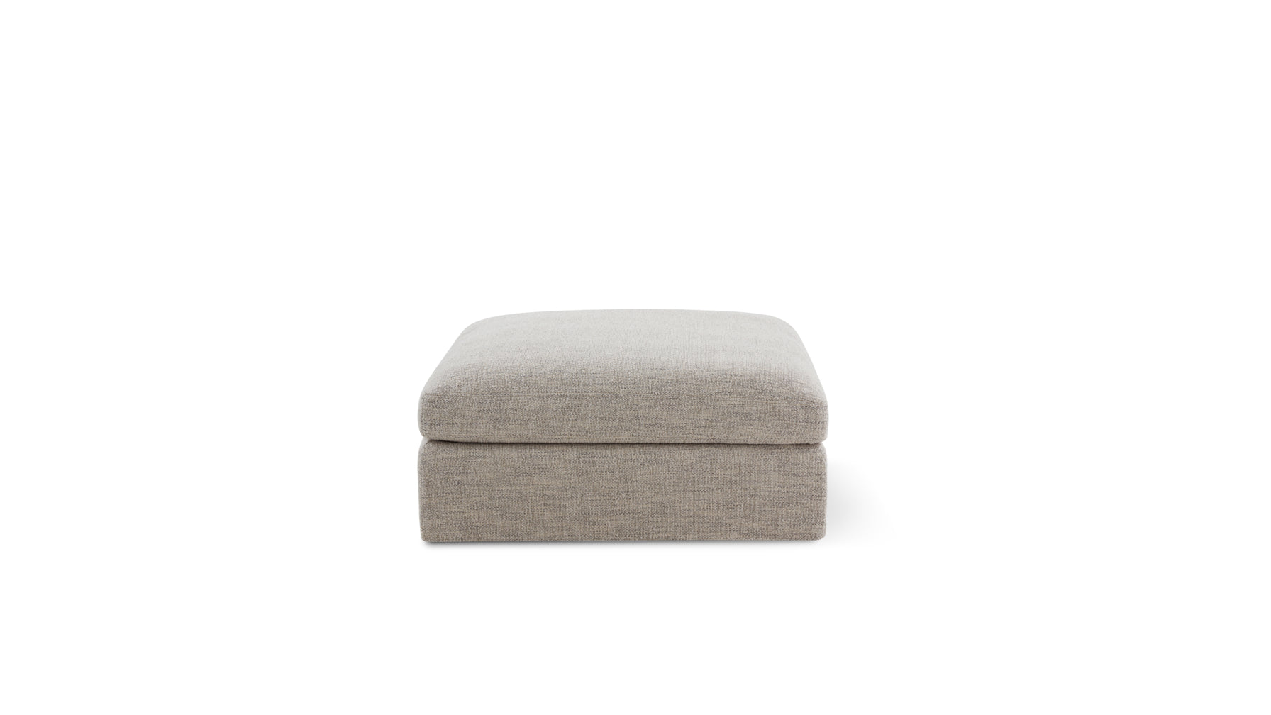 Get Together™ Ottoman, Large, Oatmeal - Image 1