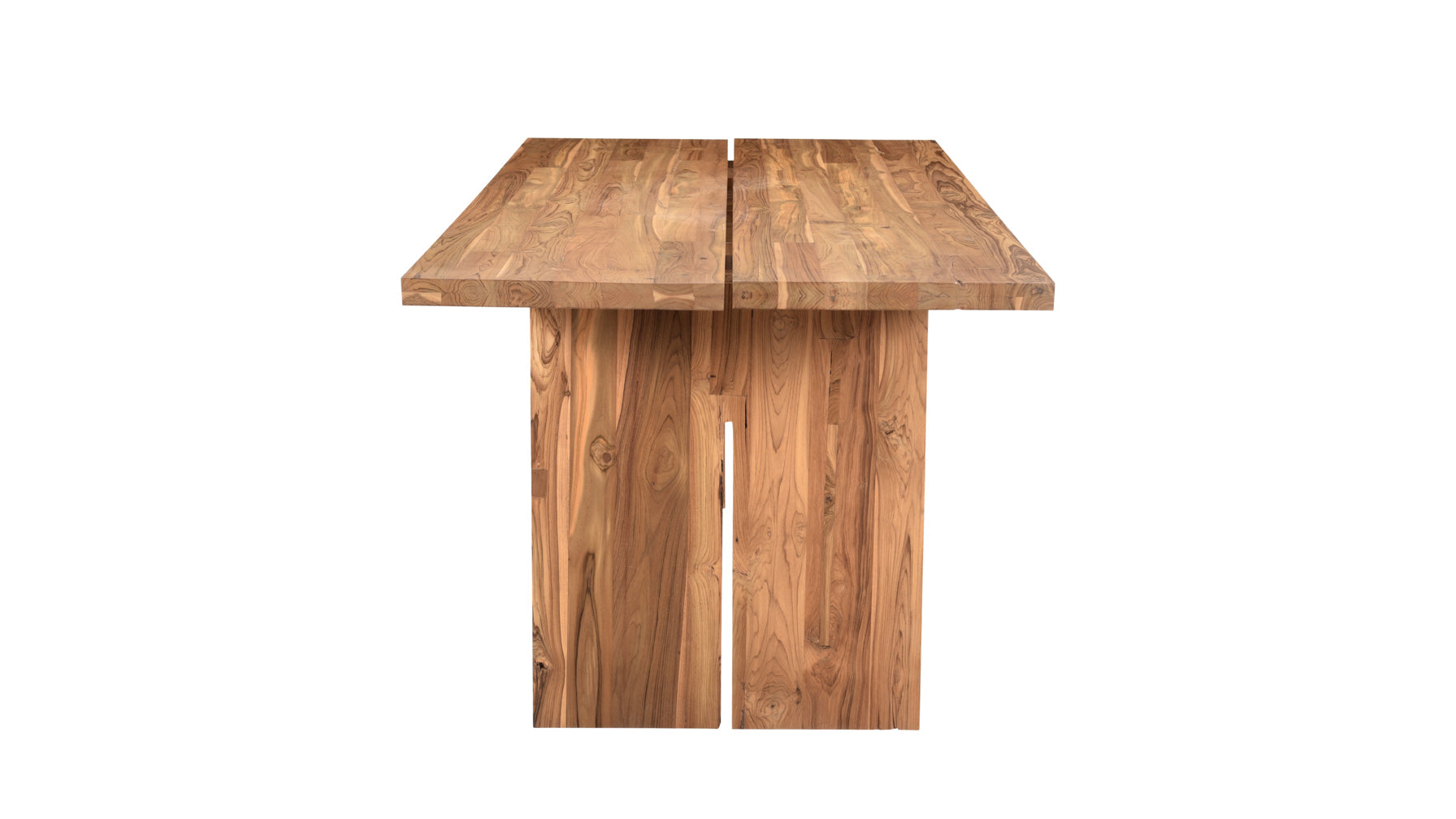 Plane Outdoor Dining Table, Seats 8-10, Teak - Image 3