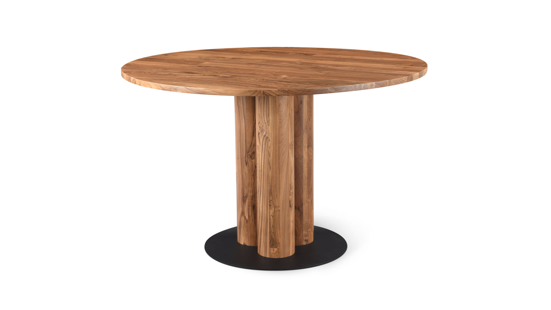 Formation Outdoor Dining Table, Seats 4-5 People, Teak - Image 1
