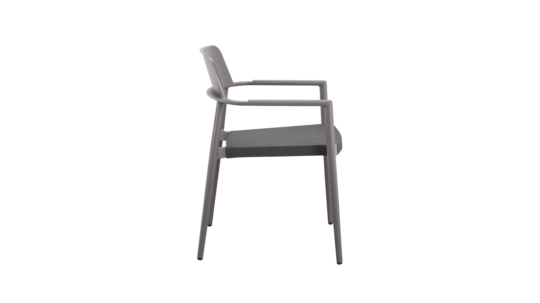 Best Of Me Outdoor Dining Chair (Set of Two), Pewter - Image 6