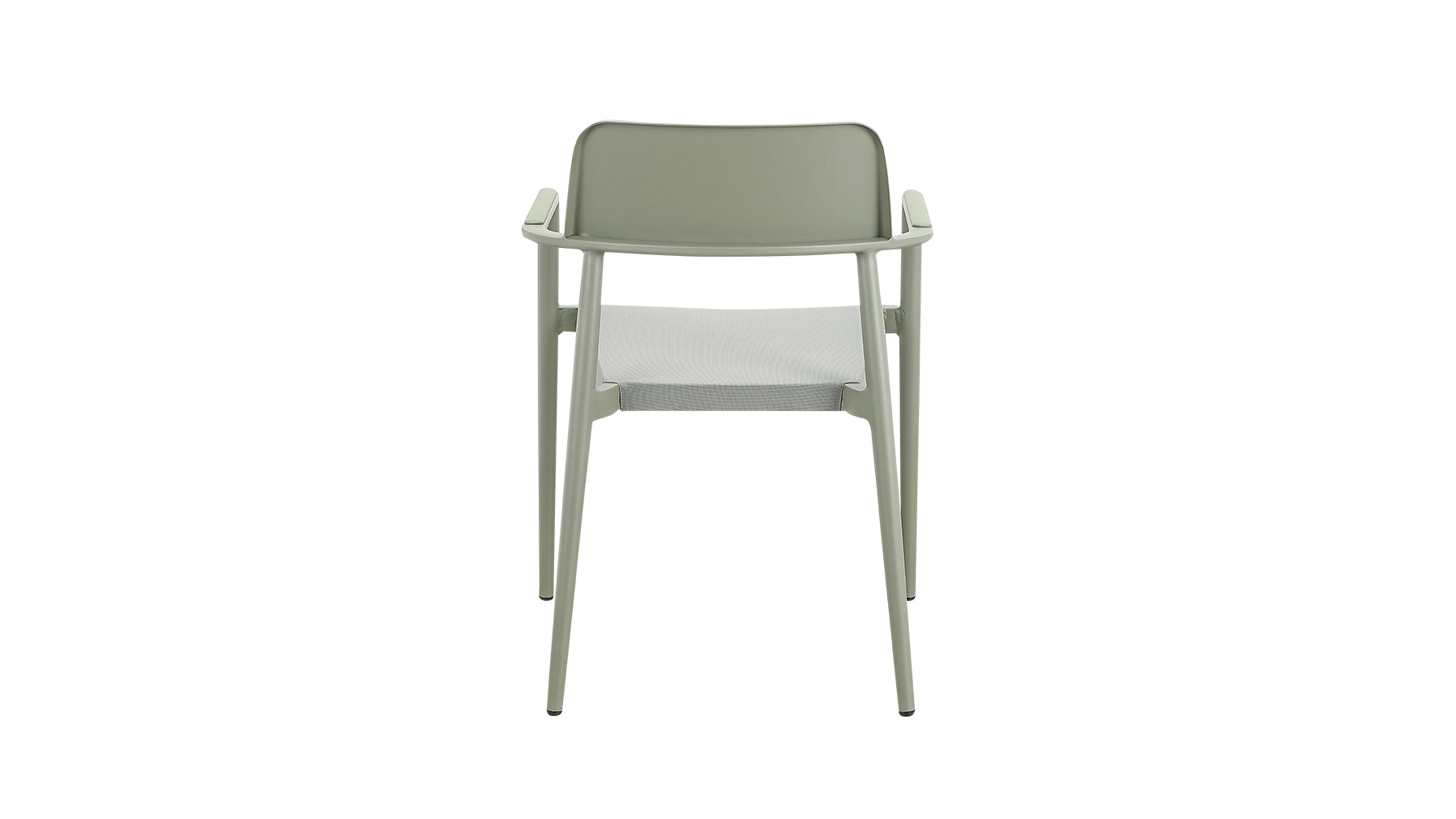 Best Of Me Outdoor Dining Chair (Set of Two), Olive Grey - Image 5