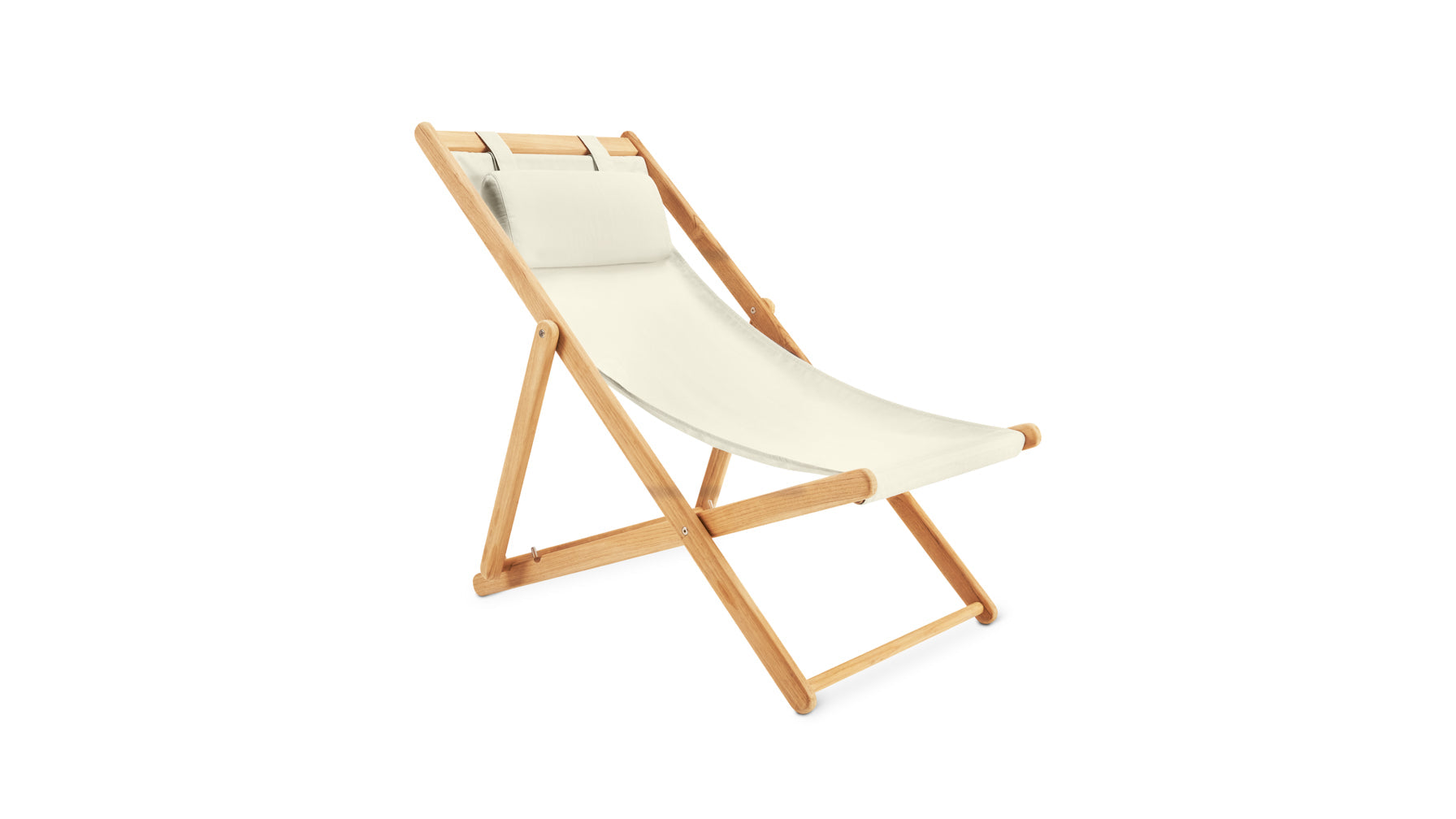 Settle In Outdoor Deck Chair, Canvas - Image 2