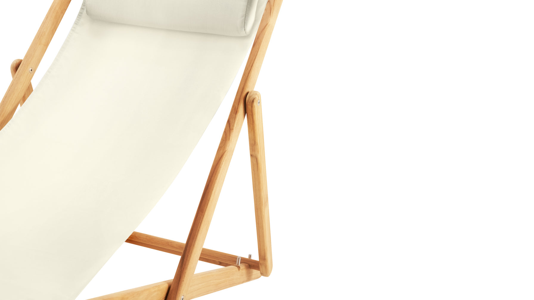 Settle In Outdoor Deck Chair, Canvas - Image 5