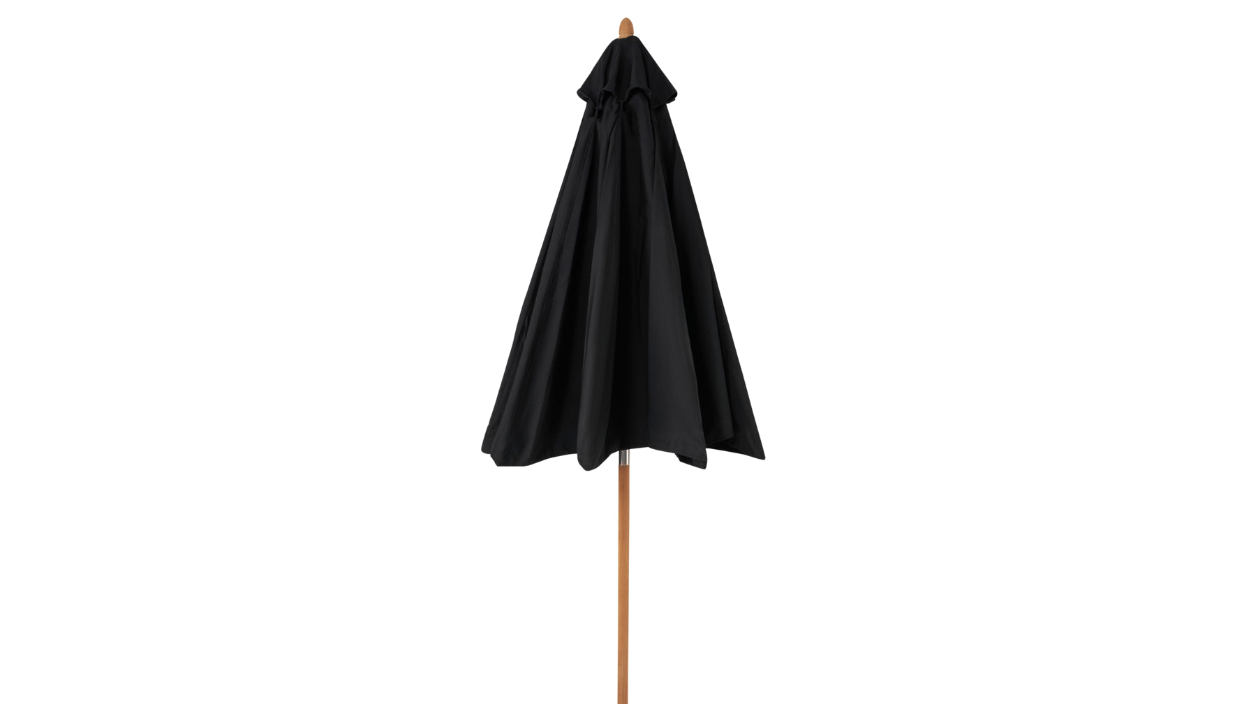 Capri Outdoor Umbrella, Black Sand - Image 2